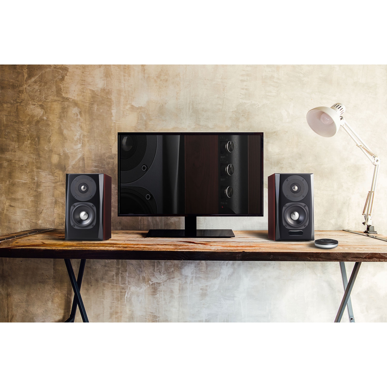 Edifier S350DB Bookshelf Speaker and Subwoofer 2.1 Speaker System Bluetooth v5.1 aptX Wireless Sound