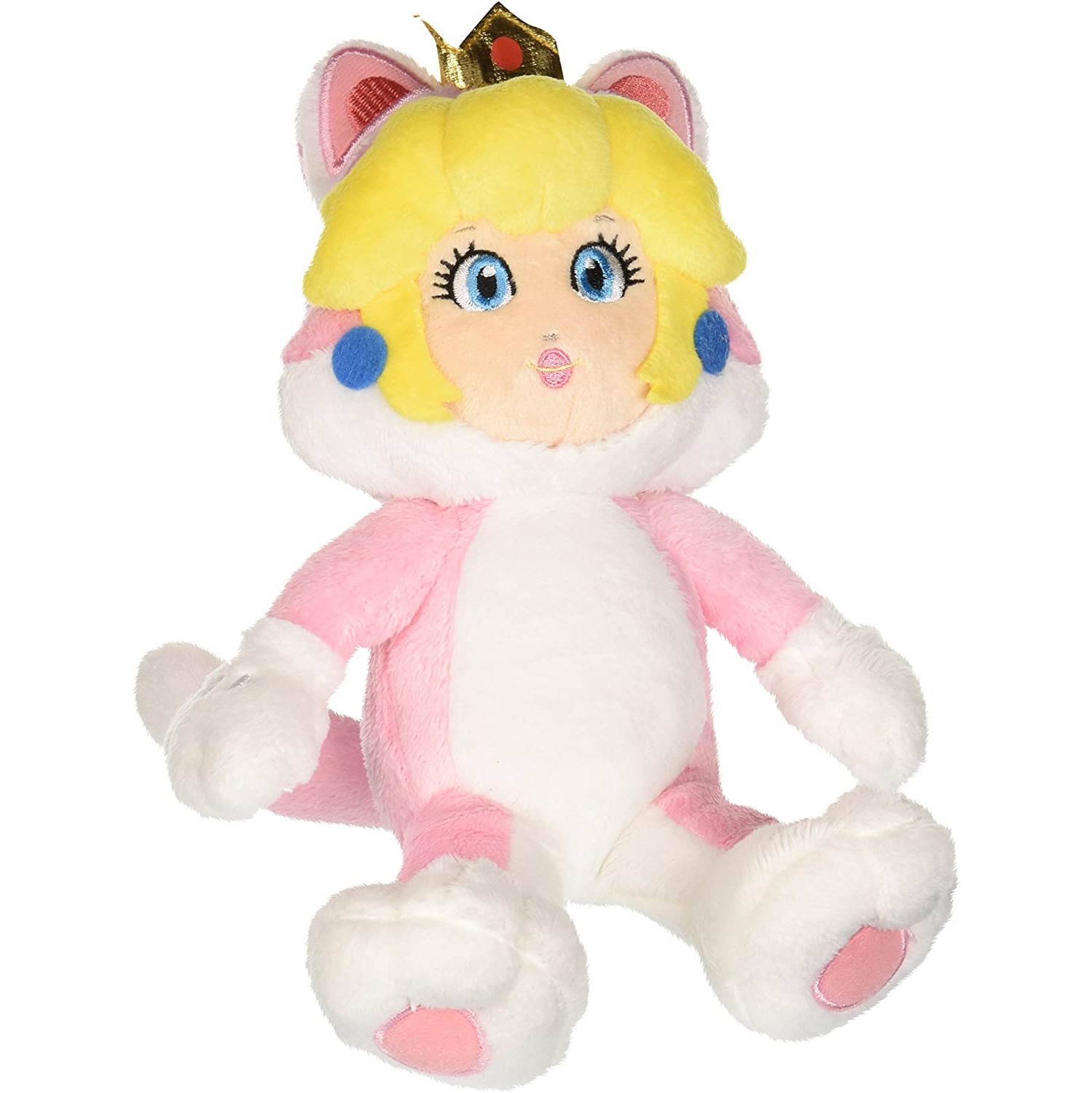 PELUCHE PRINCESSE PEACH CAT 10 PO LITTLE BUDDY