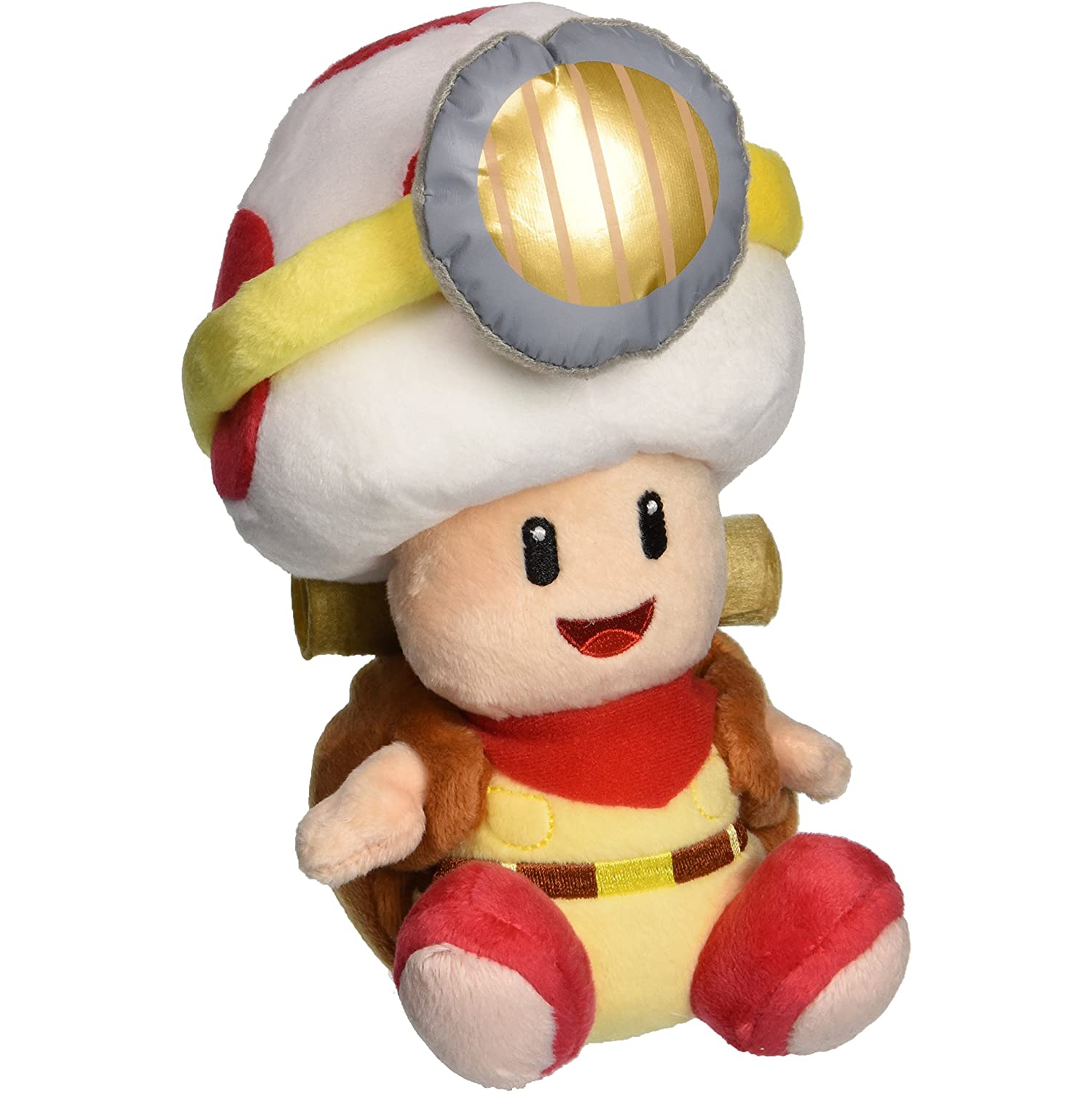 JOUETS EN PELUCHE CAPTAIN TOAD SITTING 7 PO DE LITTLE BUDDY