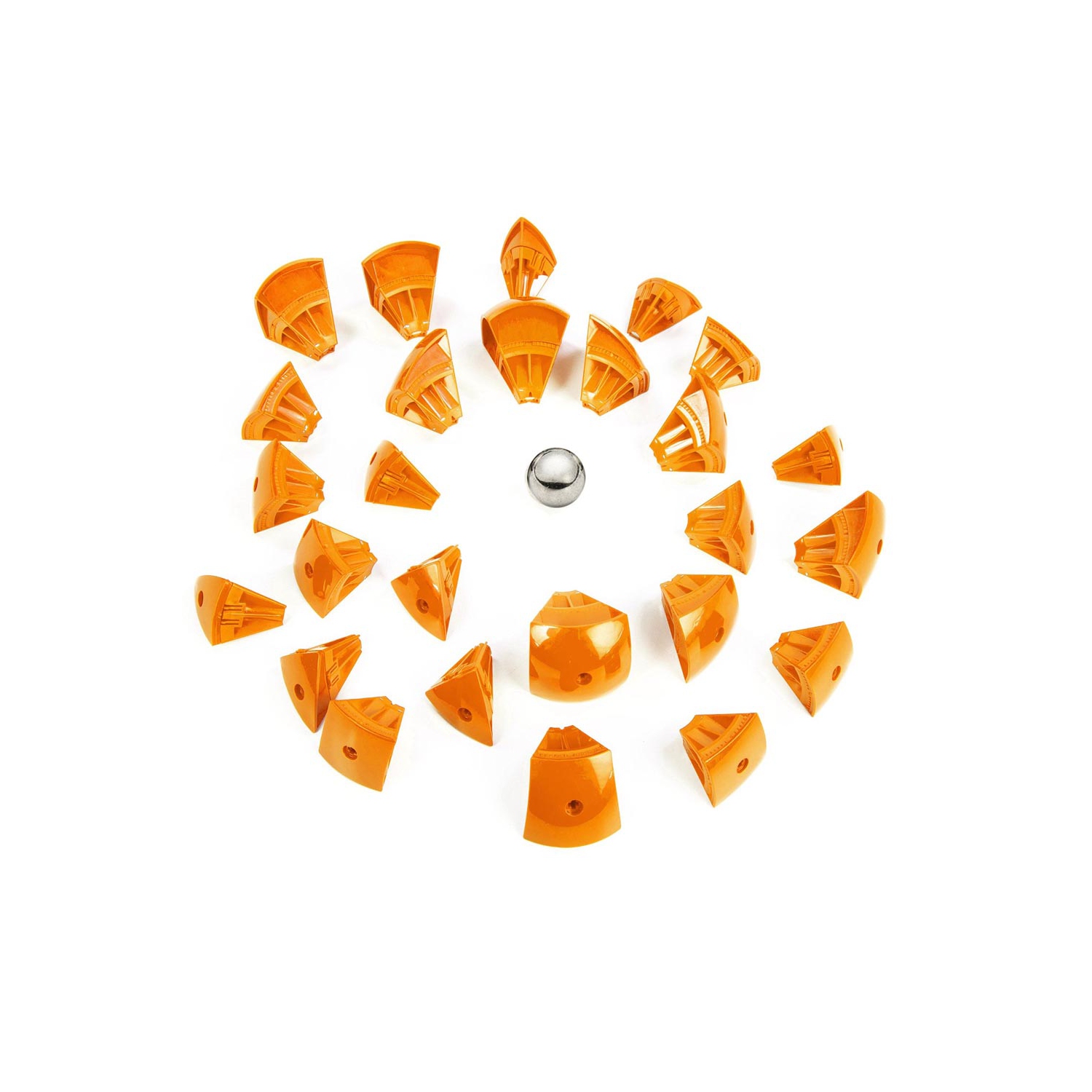 Stem Kor Magnetic Building Sets, Orange