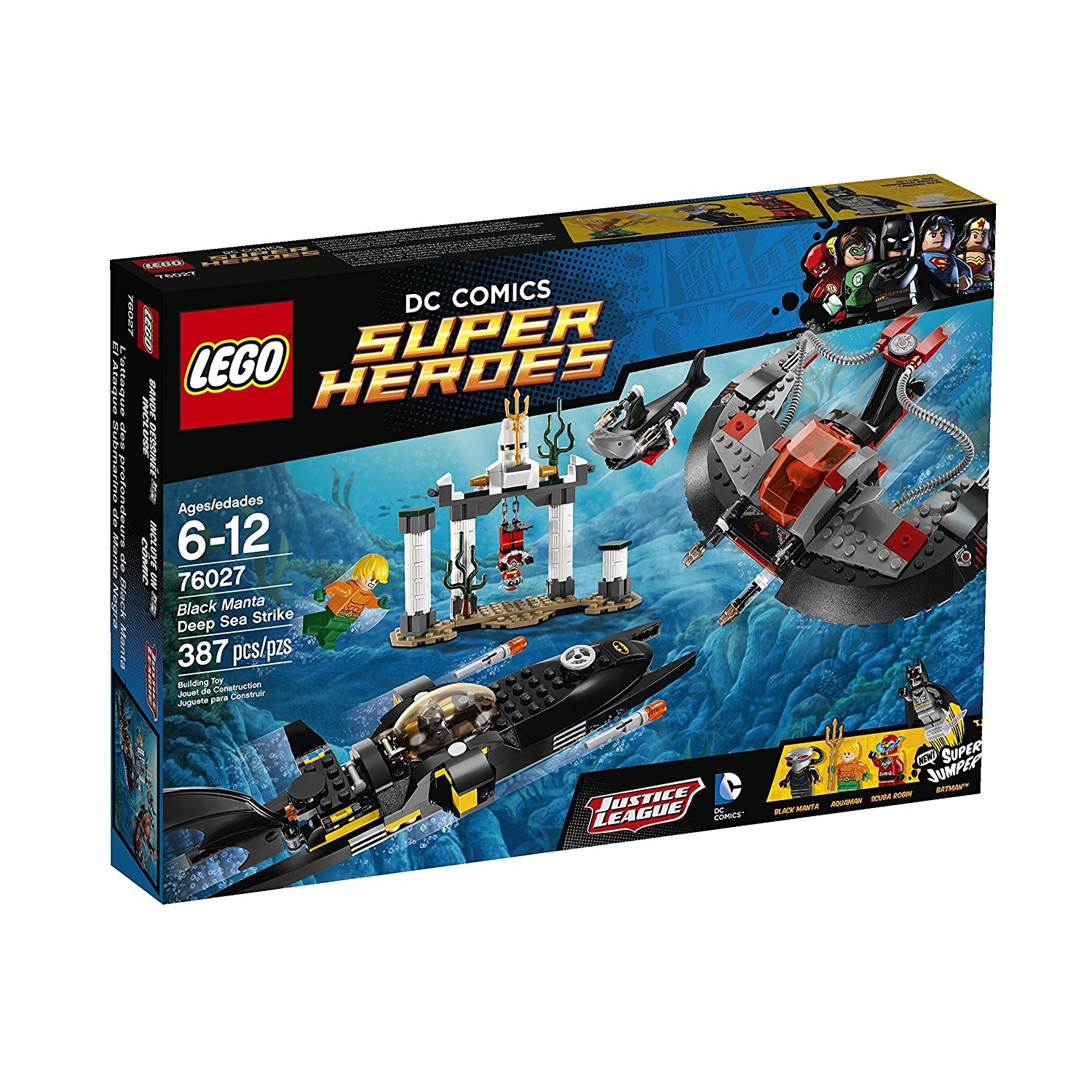 LEGO DC Comics Superheroes Black Manta Deep Sea Strike - 76027