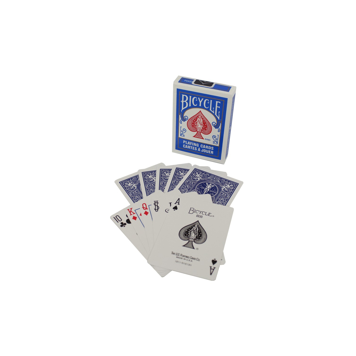 Us Playing Cards Bicycle Poker Cards, Rider Back