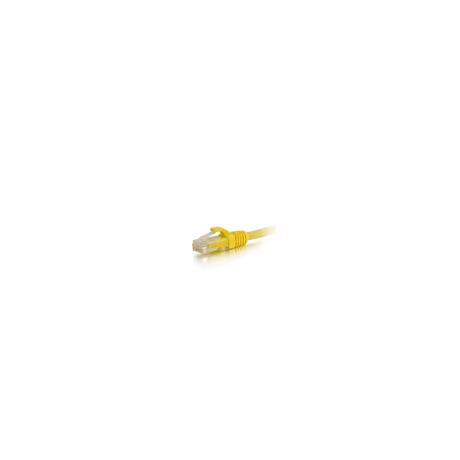 C2G / CABLES TO GO 27191 CAT6 SNAGLESS UNSHIELDED NETWORK PATCH CABLE, YELLOW (3 FEET/0.91 METERS)