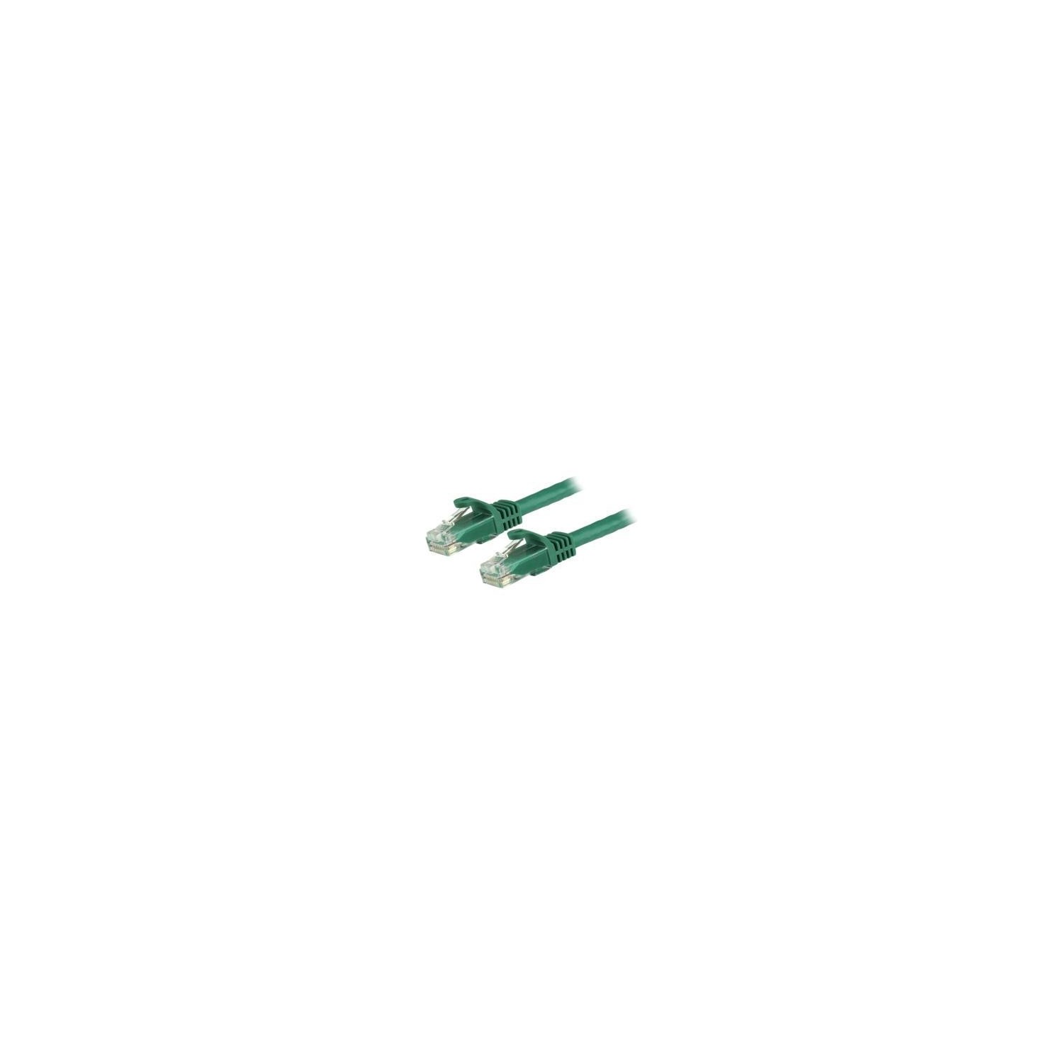 STARTECH N6PATCH2GN 2 PICÂBLE DE RACCORDEMENT CAT6 VERT AVEC CONNECTEURS SANS CROCHET RJ45 CÂBLE ETHERNET CAT6 2 PICÂBLE UTP CAT6