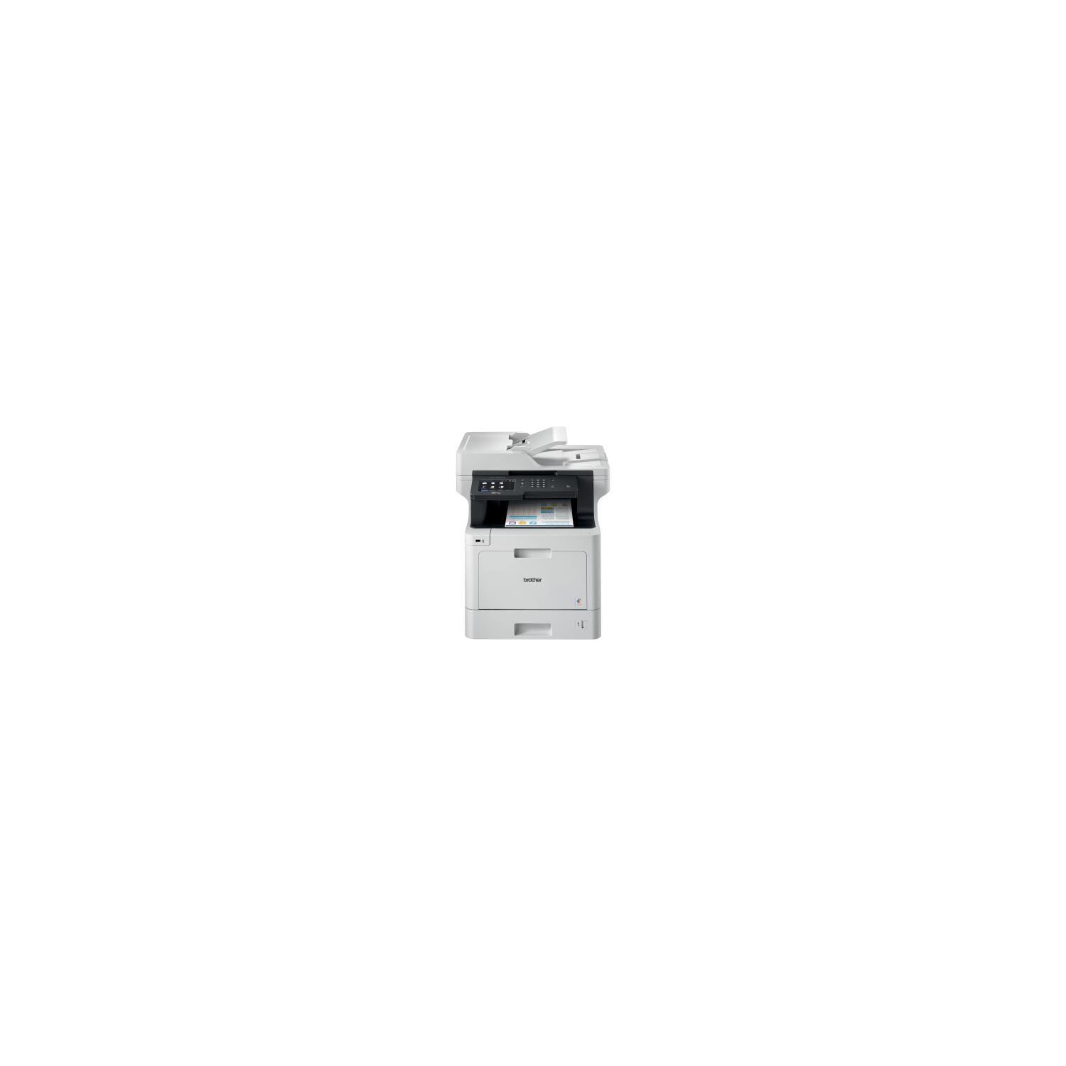 BROTHER MFCL8900CDW IMPR COPIE LASER MULTIFONCTION 33 PPM MONOCHR JUSQU'À 2400X 600 PPP CLASSE GIGABIT ETHERNET