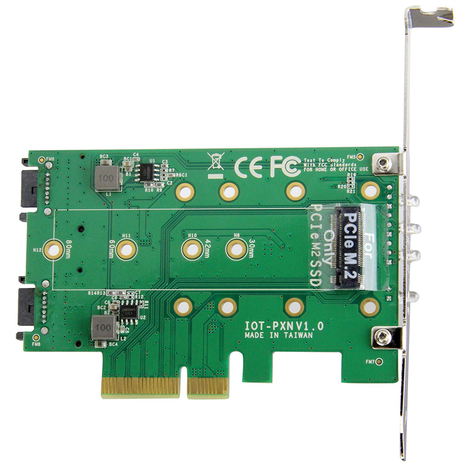 INSTALLEZ LES DISQUES SSD M.2 PCIE ET SATA À L’INTÉRIEUR DE VOTRE ORDINATEUR GRÂCE À CETTE CARTE ADAPTATEUR PCI EXPRESS À 3 PORTS