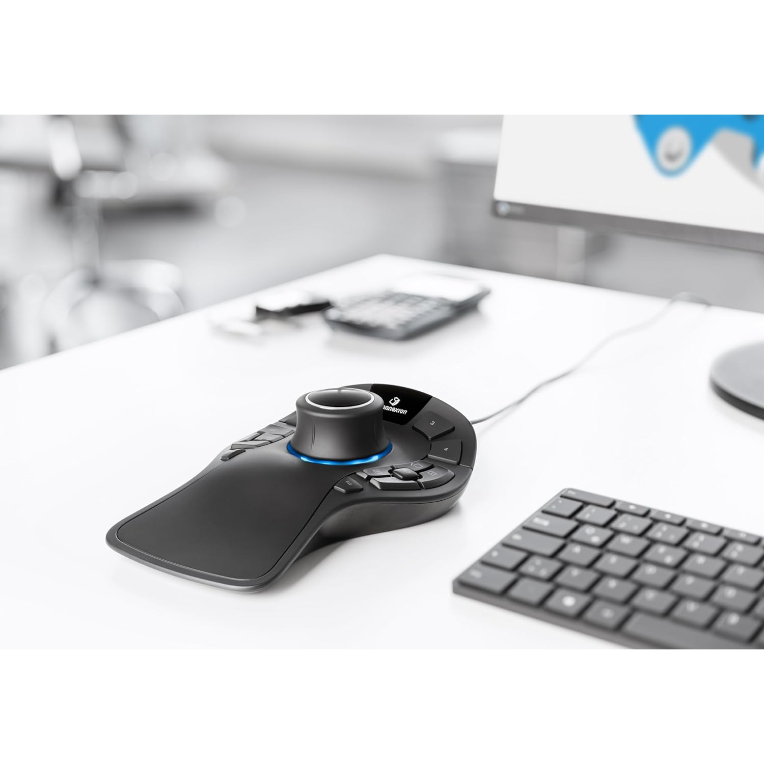 3Dconnection SpaceMouse Pro - Souris avec fil à 15 boutons