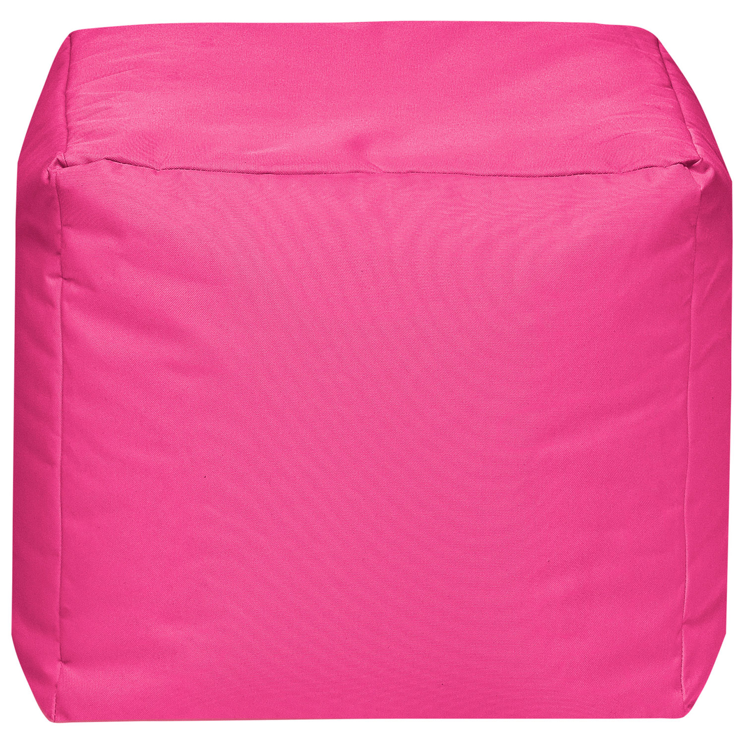 Fauteuil poire contemporain Cube Brava - Rose