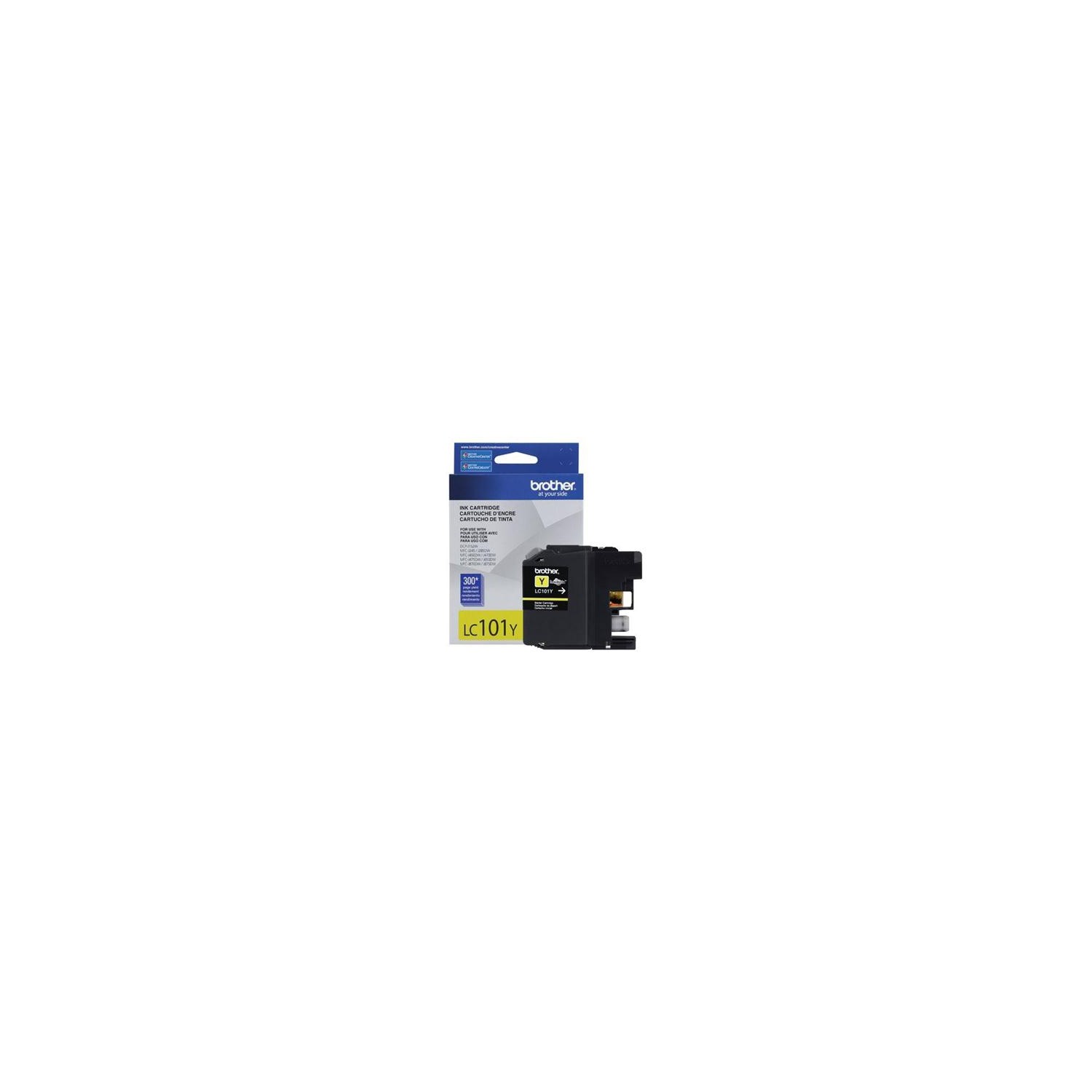 BROTHER INNOBELLA STANDARD YIELD YELLOW INK CARTRIDGE (YIELDS APPROX. 300 PAGES IN ACCORDANCE WITH ISO/IEC 24711 (LETTER