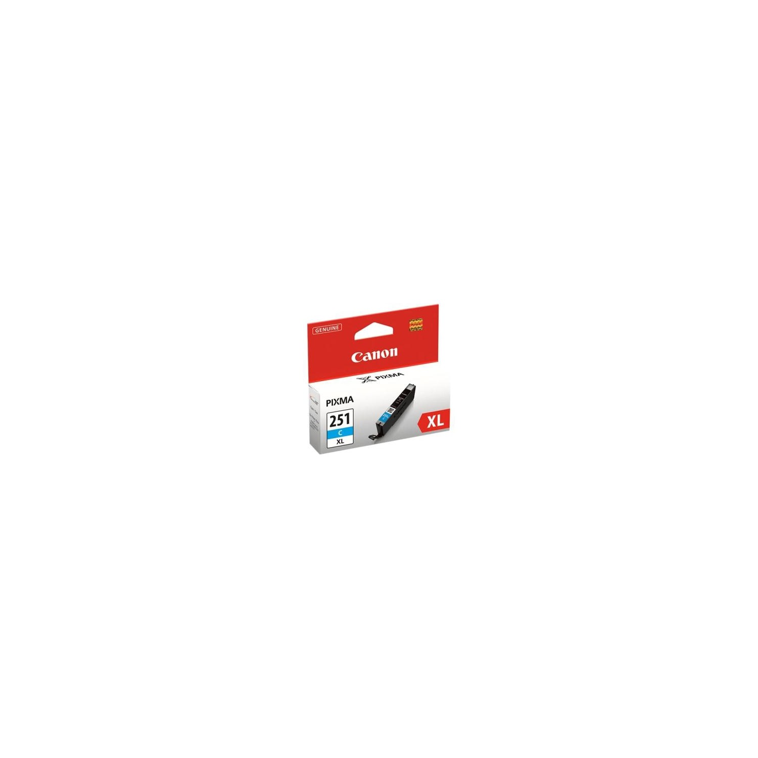 CANON CLI-251XLC CYAN INK TANK FOR MG5420 / 6320(6449B001)