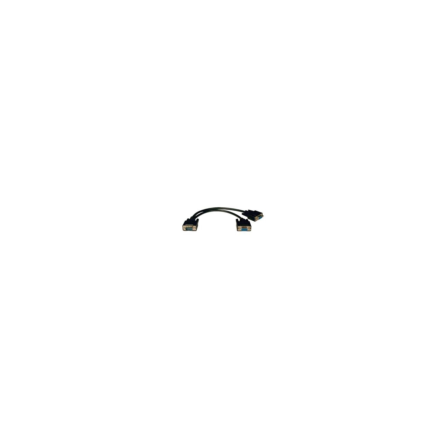 TRIPP LITE P516-001 1 FT. VGA / XVGA SPLITTER CABLE HD15M TO 2 X HD15F