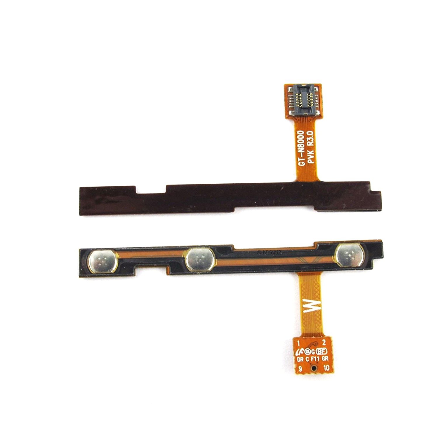 Samsung Galaxy Note 10.1 N8000 N8010 Tablet Power and Volume Flex Cable