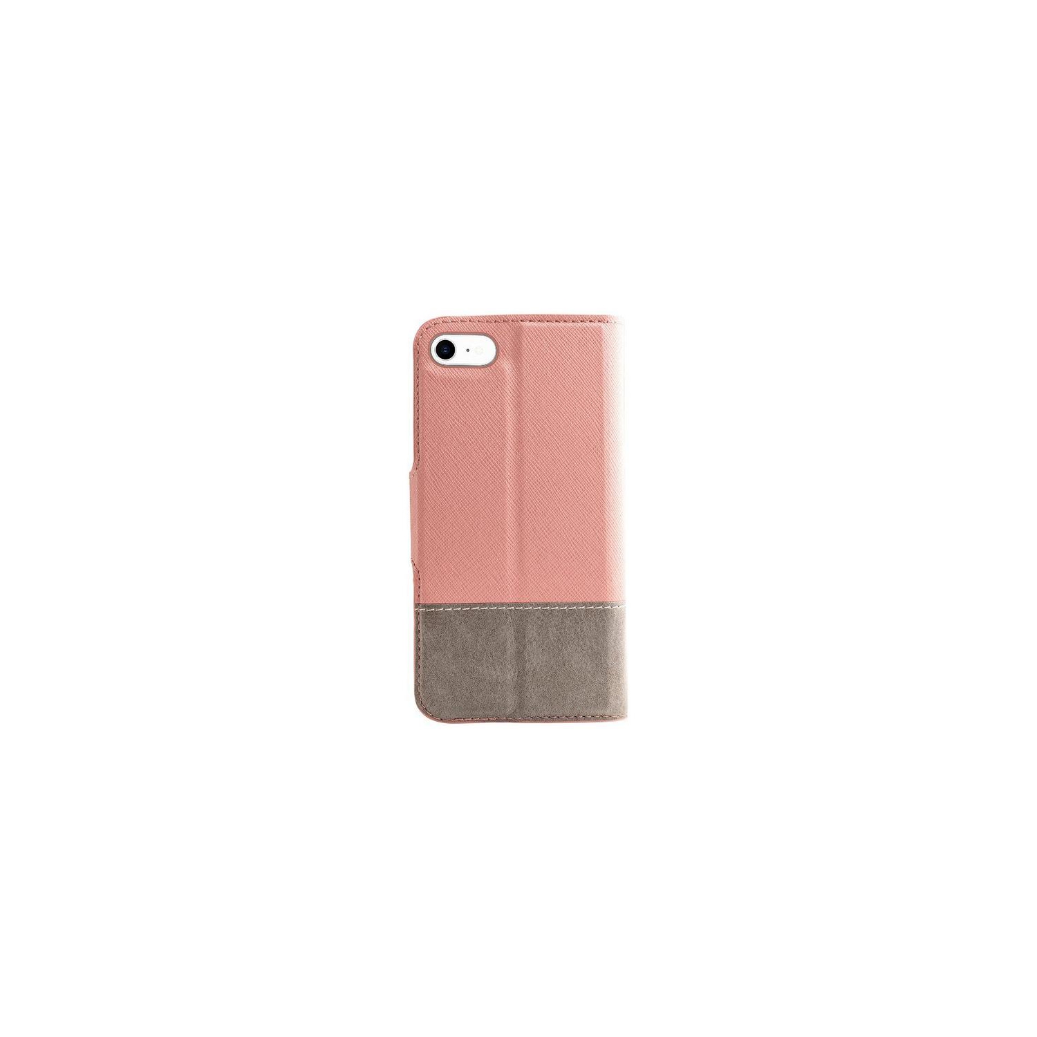 iPhone SE 2nd Gen - Broadway Magnetic Wallet Folio, Rose Gold