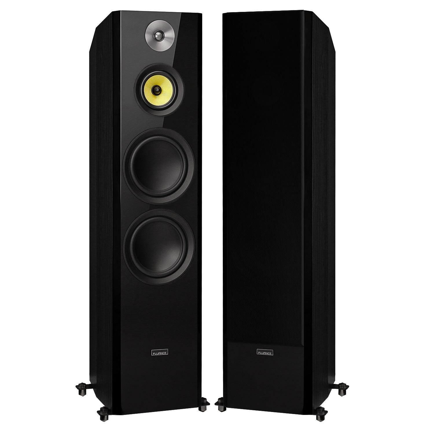 Fluance Signature HiFi Surround Sound Home Theater 7.0 Speaker System - Black Ash