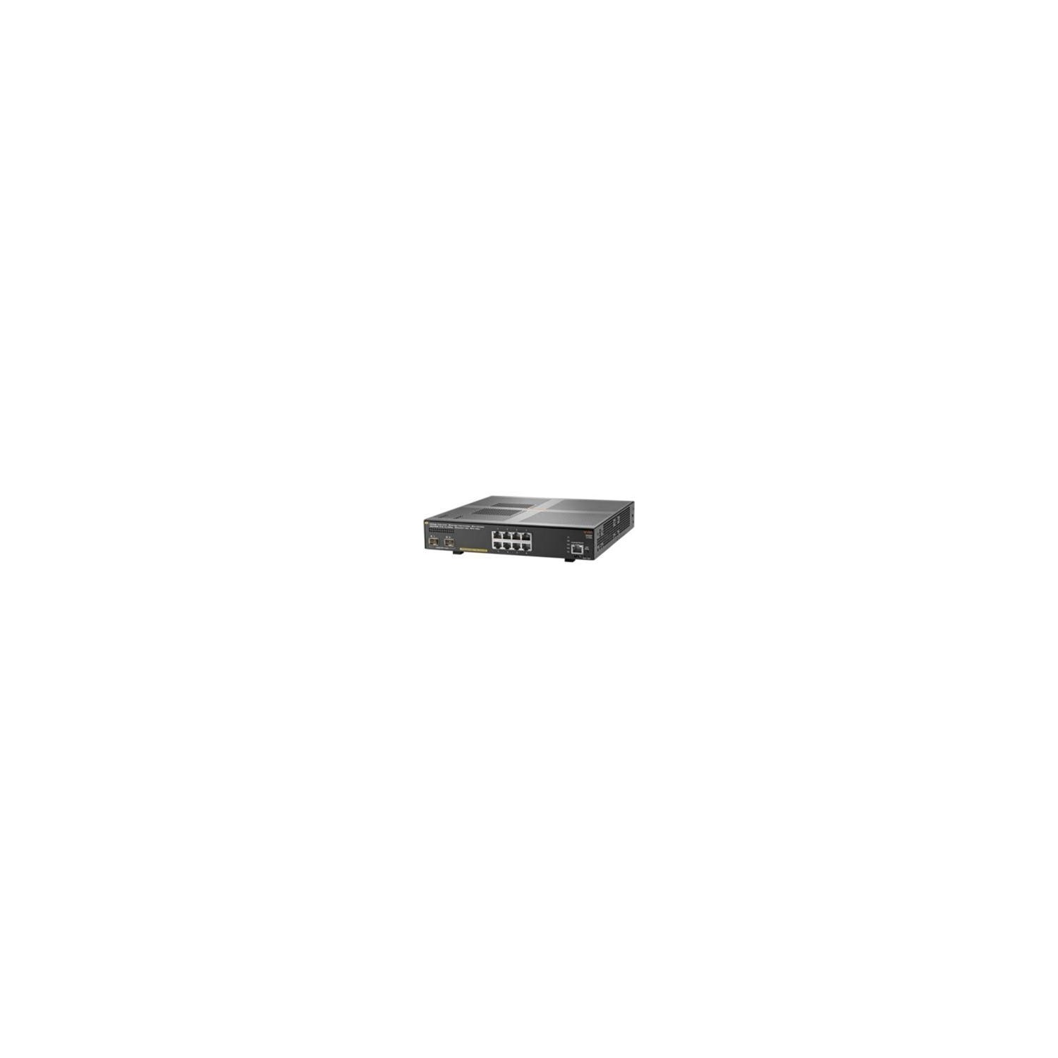 HPE Aruba 2930F 8-Port PoE + Switch