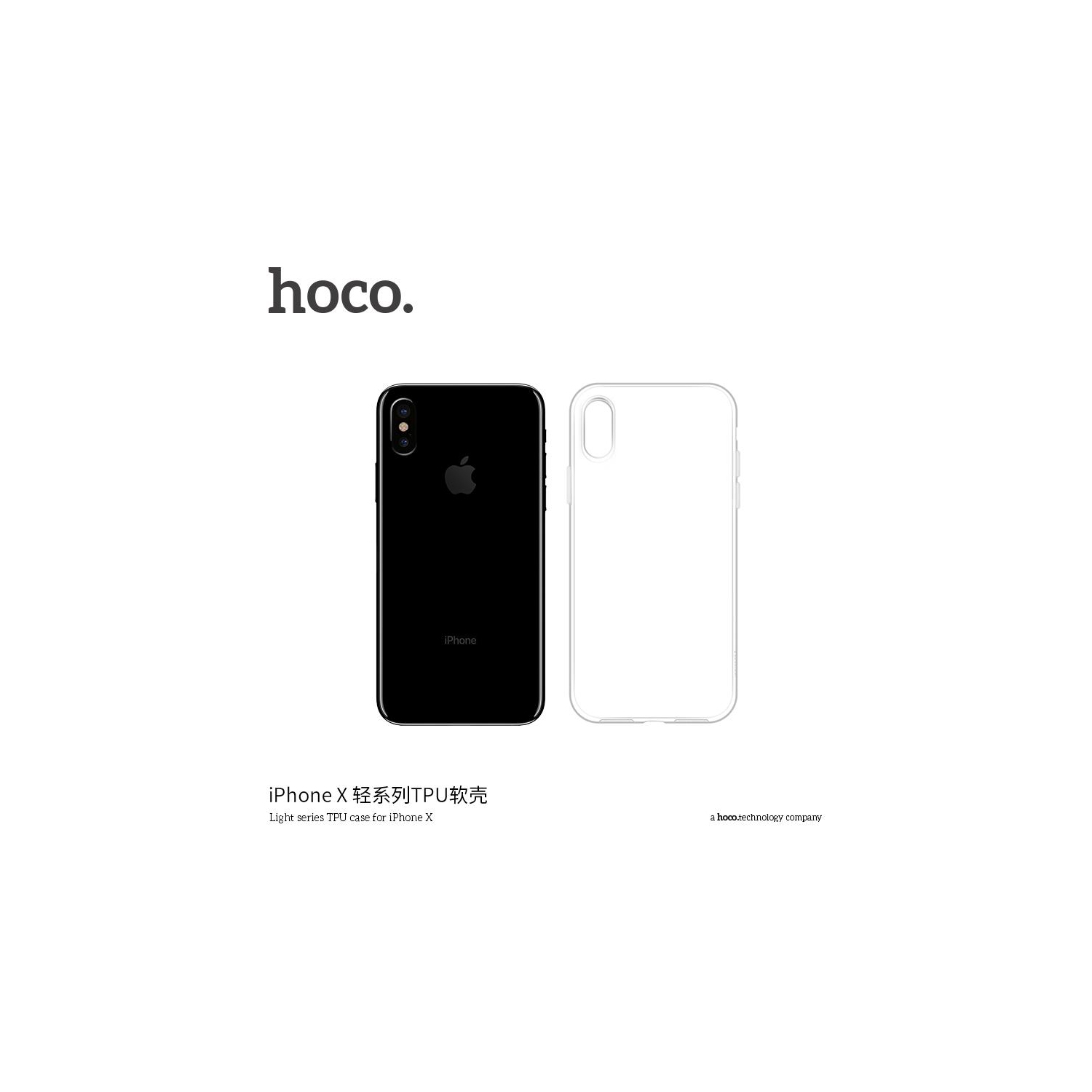 HOCO Ultra thin series PP cover for iPHONE X