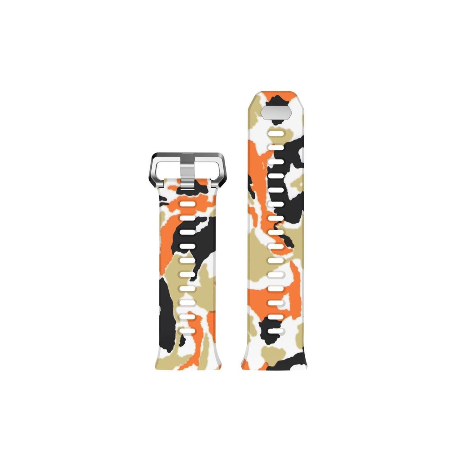 StrapsCo Camo Watch Strap Band for Fitbit Ionic in Tan