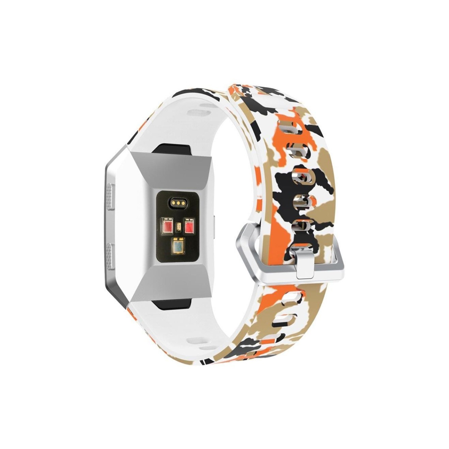 StrapsCo Camo Watch Strap Band for Fitbit Ionic in Tan