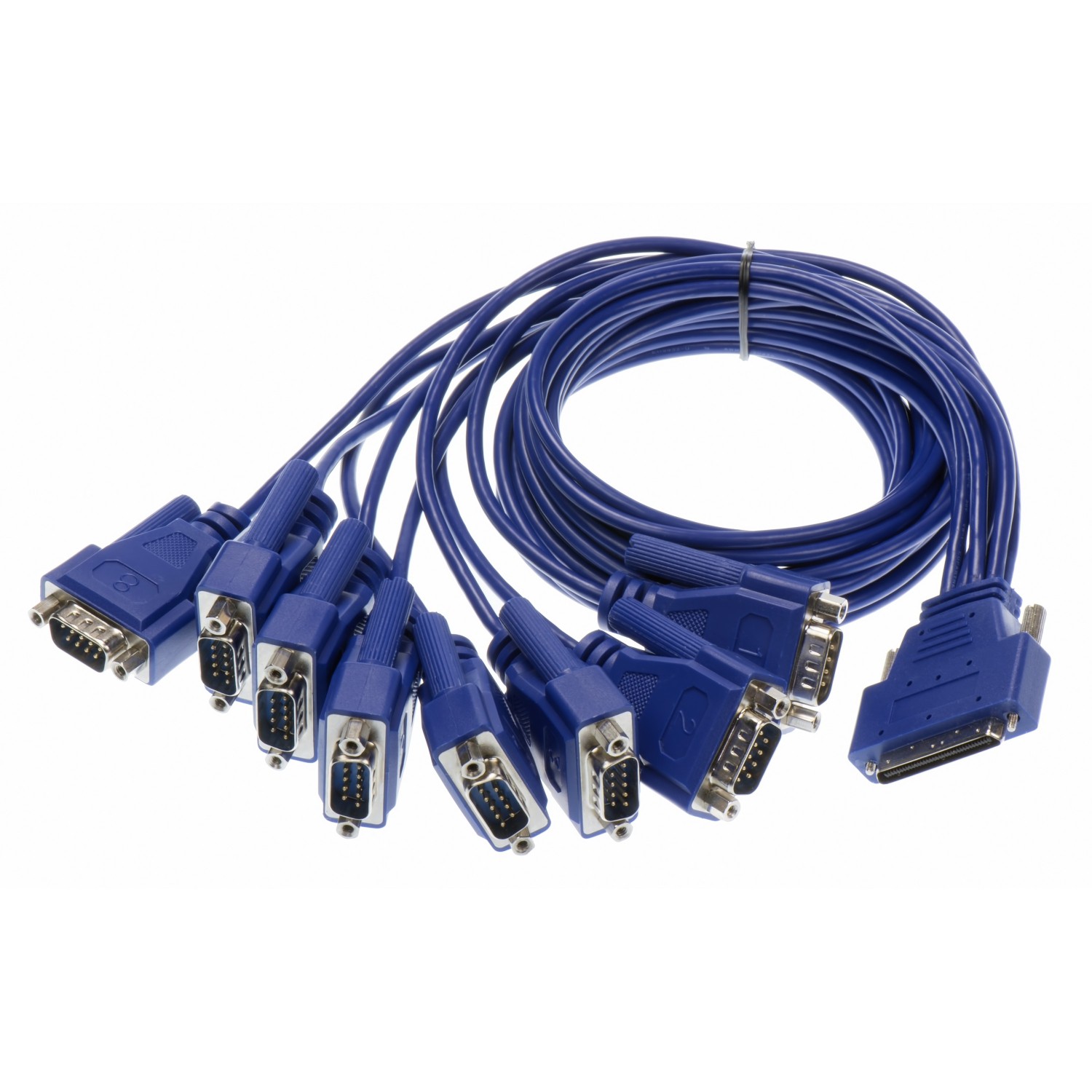 Axxon – Carte contrôleur PCI Express à 8 ports RS232 LF734KB montage à hauteur standard/basse