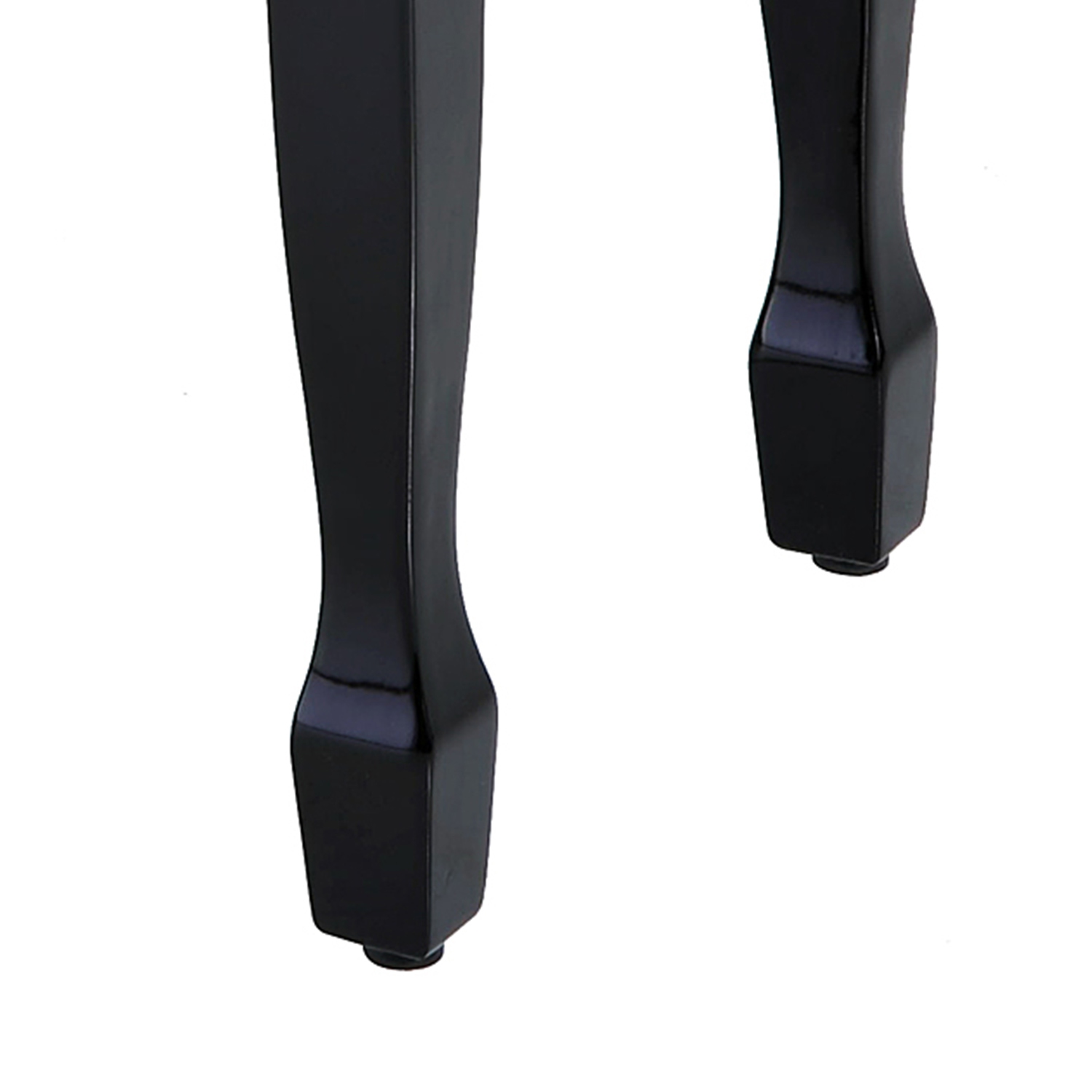 Homcom Banc de piano rembourré réglable de 63,5 cm en bois pour clavier d'artiste Noir