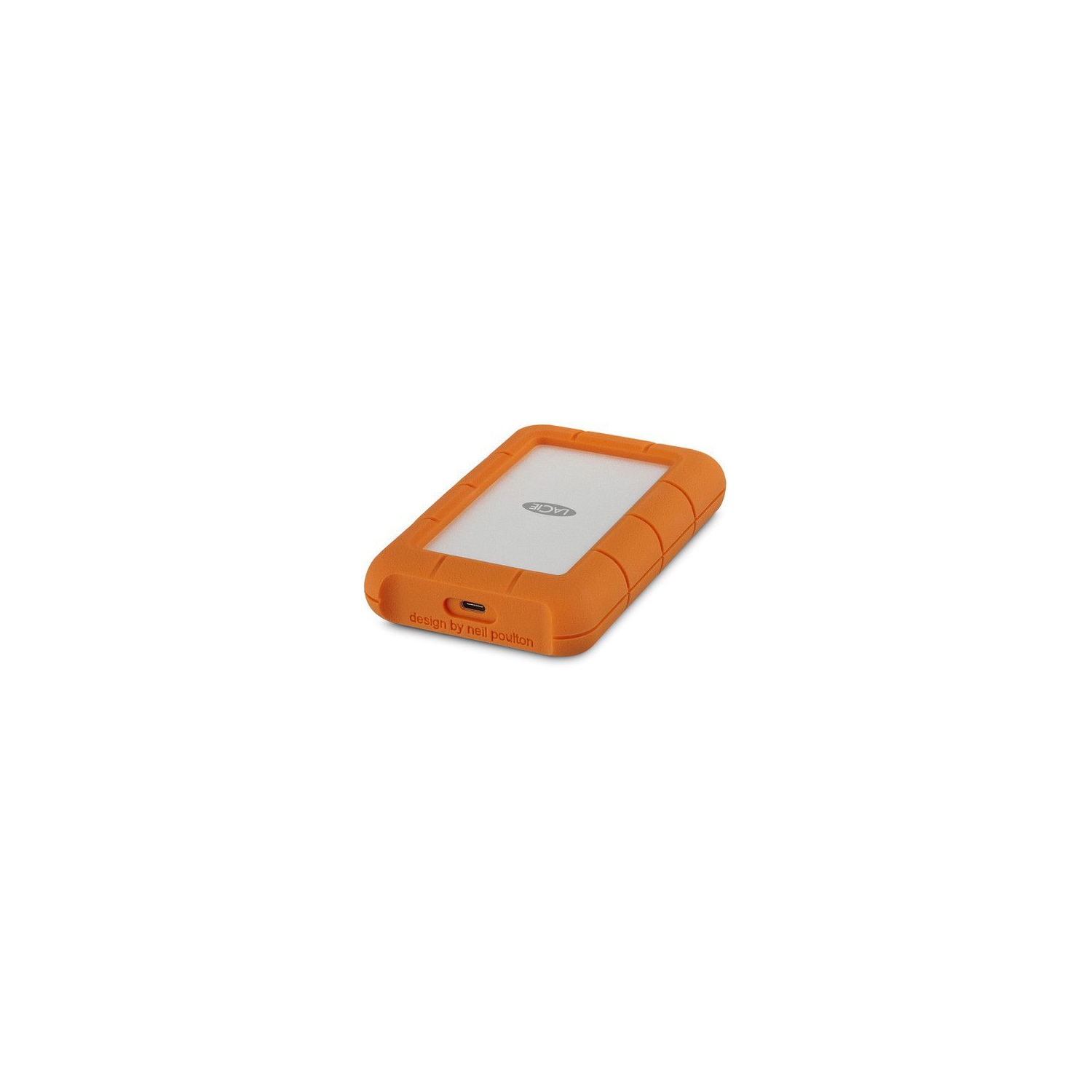 LaCie Rugged STFR4000800 4 TB Hard Drive - 2.5" Drive - External - Desktop - Orange
