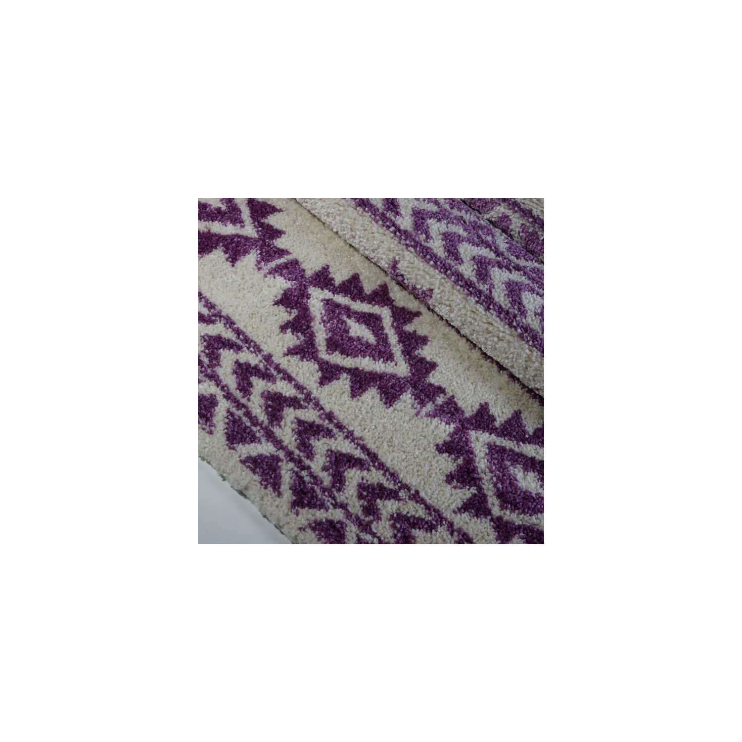 Tapis d’appoint American Native Ivory Purple 6 pi 5 po x 9 pi 5 po