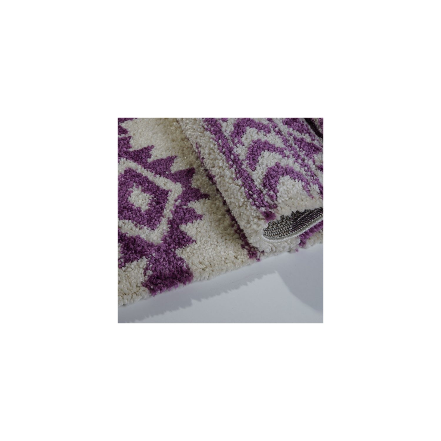 Tapis d’appoint American Native Ivory Purple 7 pi 10 po x 10 pi 6 po