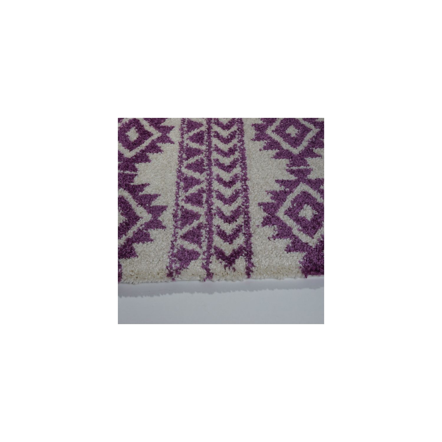 Tapis d’appoint American Native Ivory Purple 7 pi 10 po x 10 pi 6 po