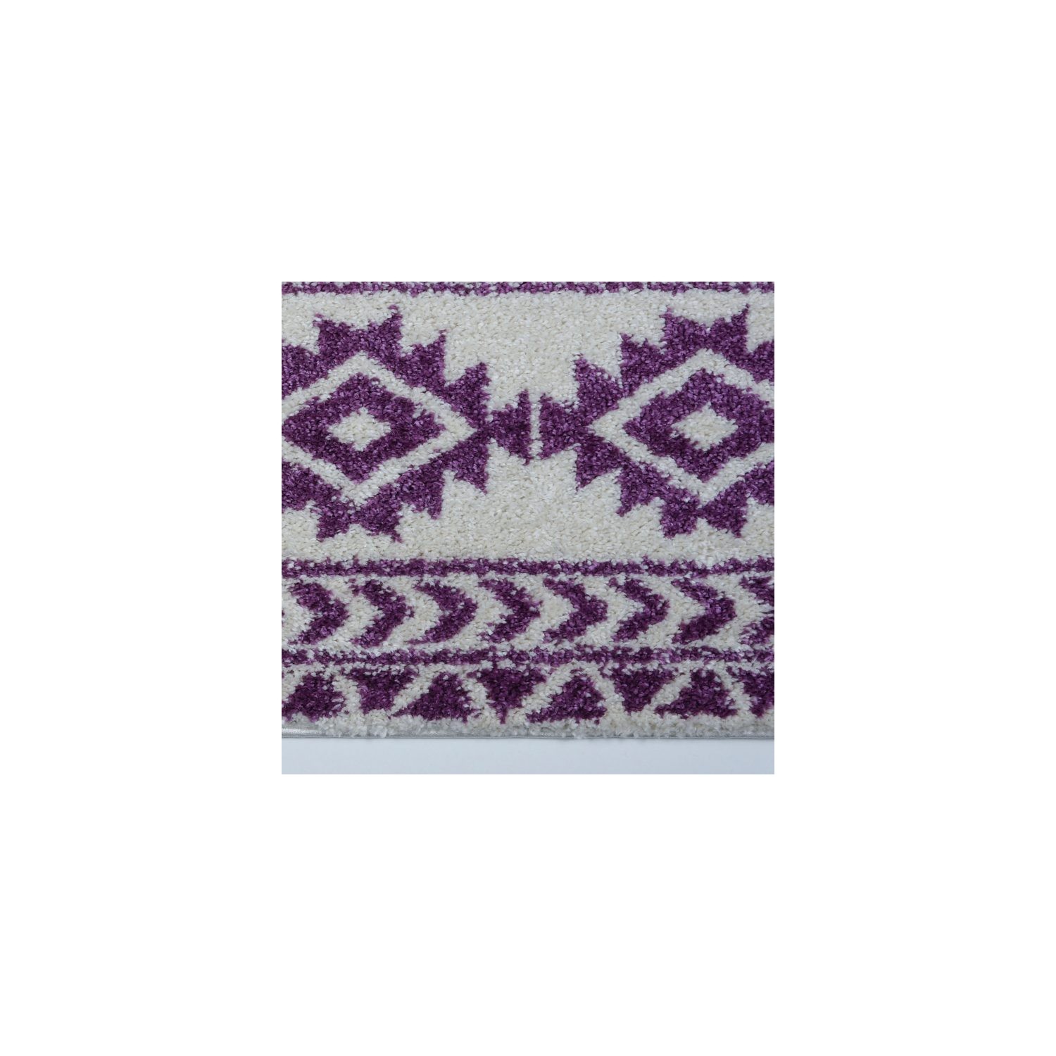 Tapis d’appoint American Native Ivory Purple 7 pi 10 po x 10 pi 6 po