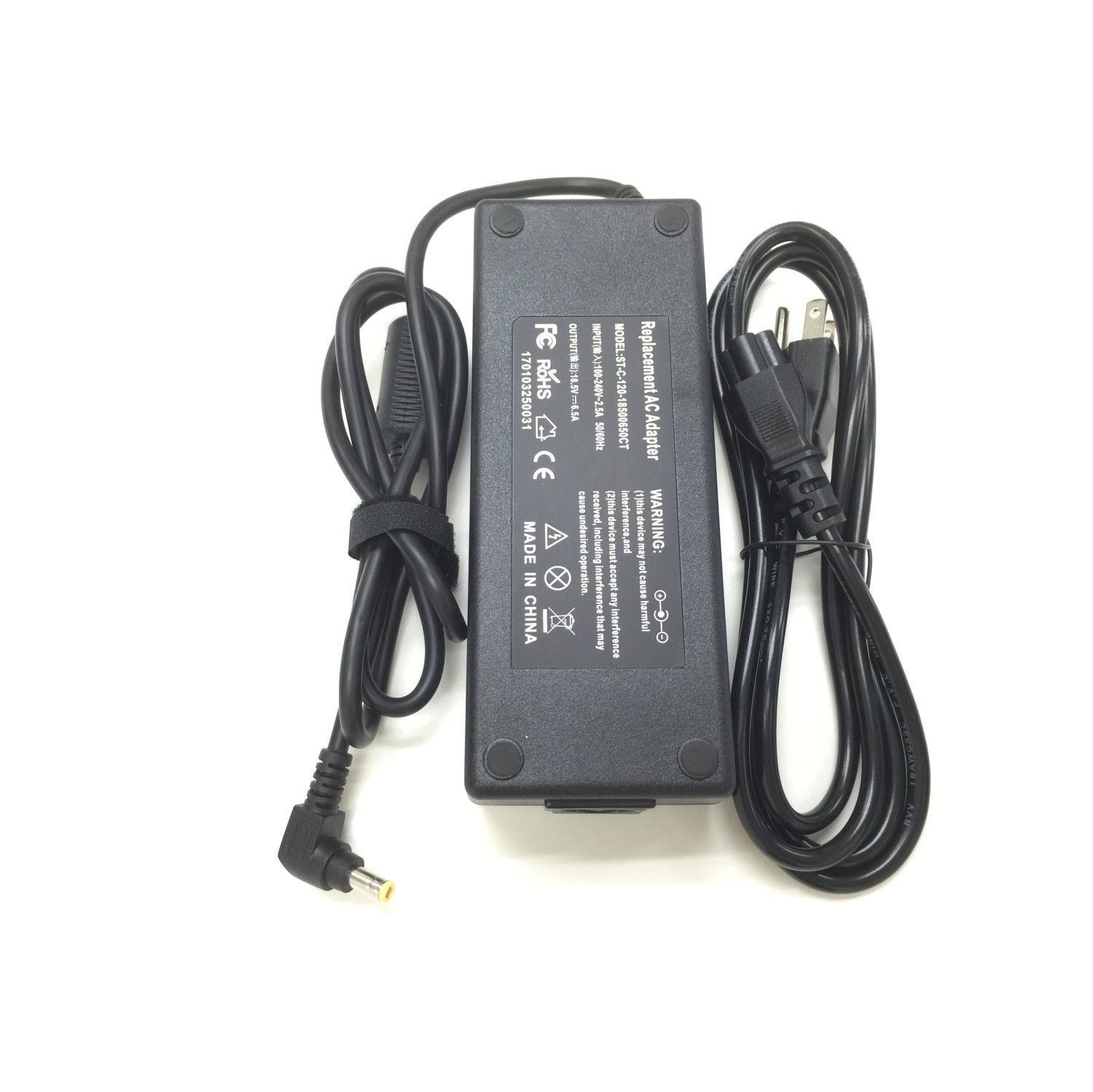 19V 120W 5.5mm tip AC adapter charger for Compaq Presario R3000 R3003US