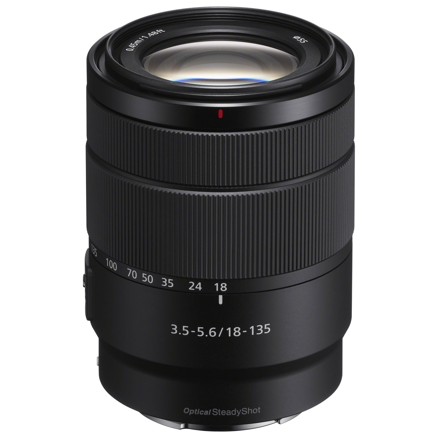 Sony E-Mount APS-C 18-135mm f/3.5-5.6 OSS Optical SteadyShot Wide Telephoto 7.5x Zoom Lens