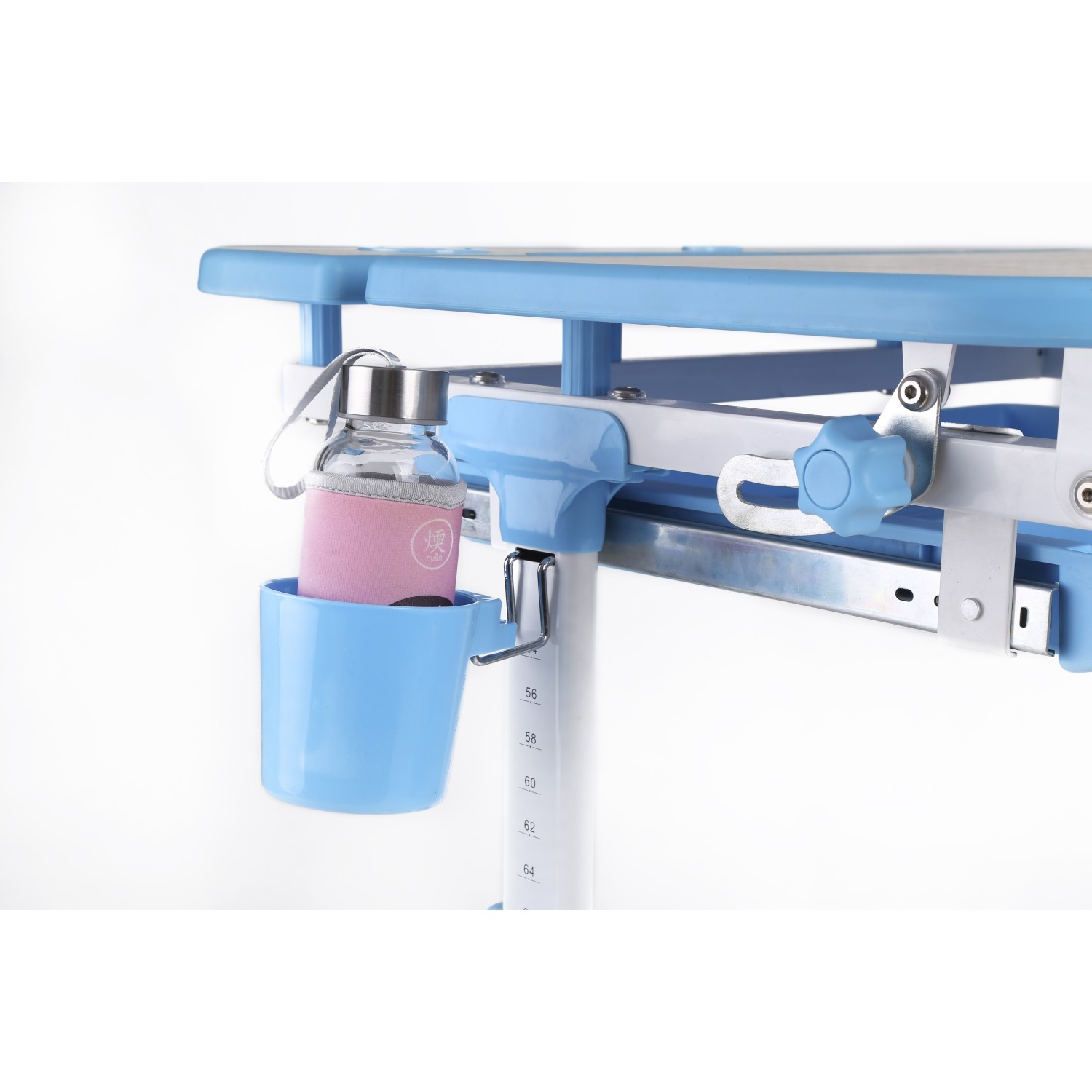 GALILEO Kids Desk and Chair Set | Ergonomic Children's Desk | Kids Table with upgraded Chair | Blue Arts Table w/Tilt Feature