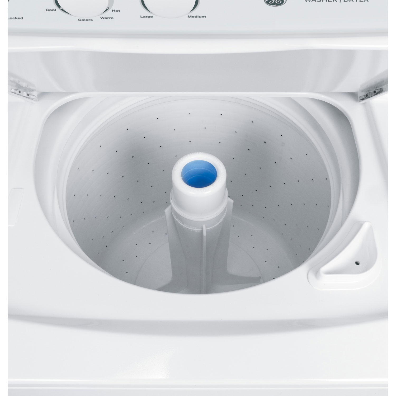 GE 4.4 Cu. Ft. Gas Washer & 5.9 Cu. Ft. Dryer Laundry Centre - White