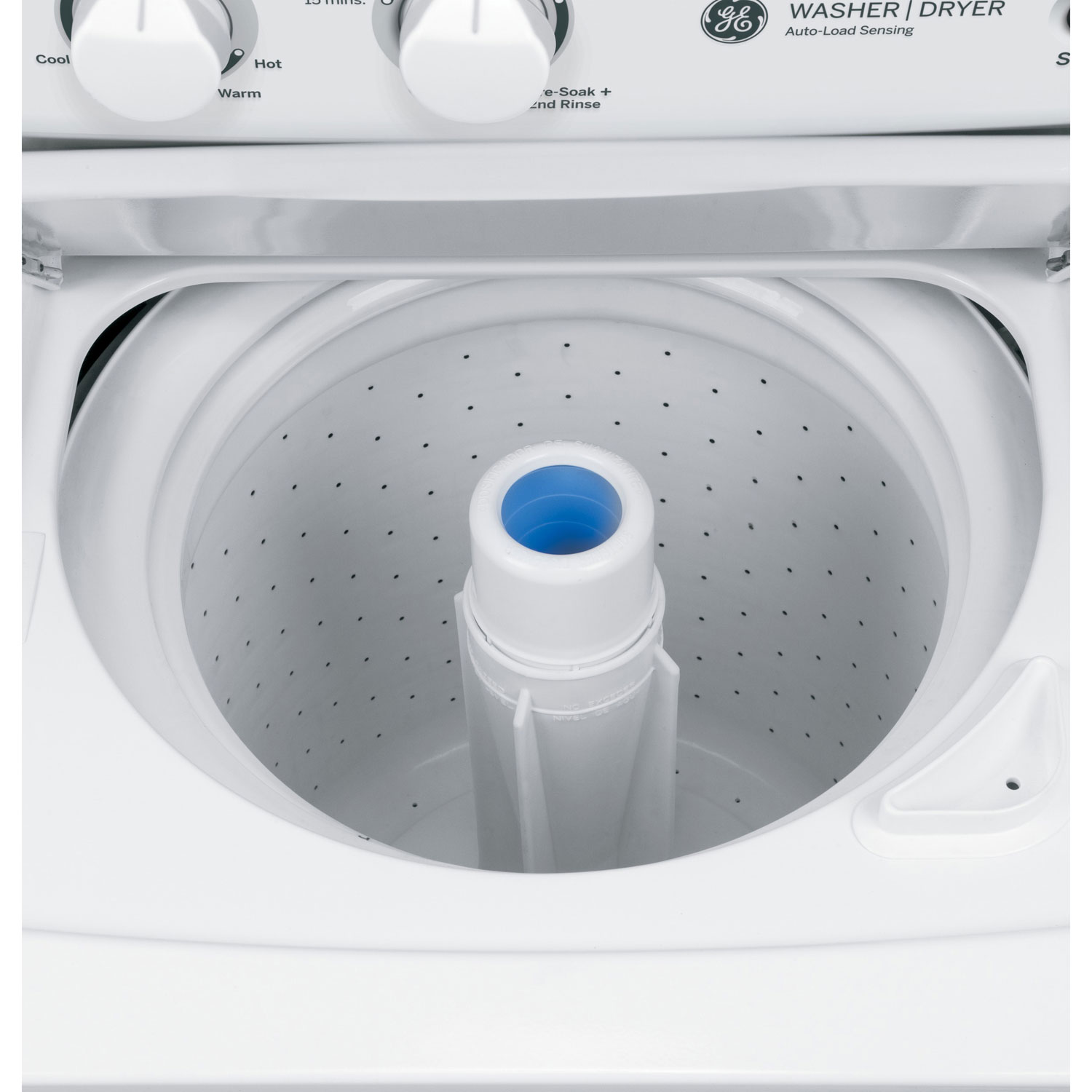 GE 4.4 Cu. Ft. Gas Washer & 4.4 Cu. Ft. Dryer Laundry Centre - White
