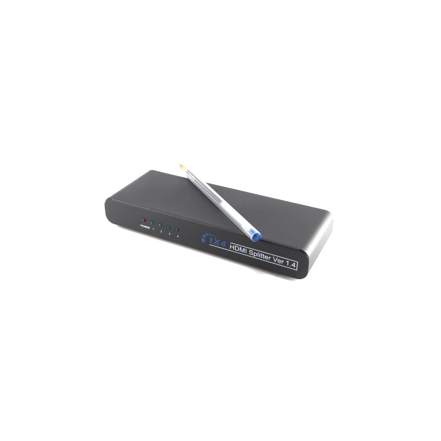 axGear HDMI Splitter 4 Port 1 In 4 Out Audio Video Mirror Screen 1 to 4 HD 4K