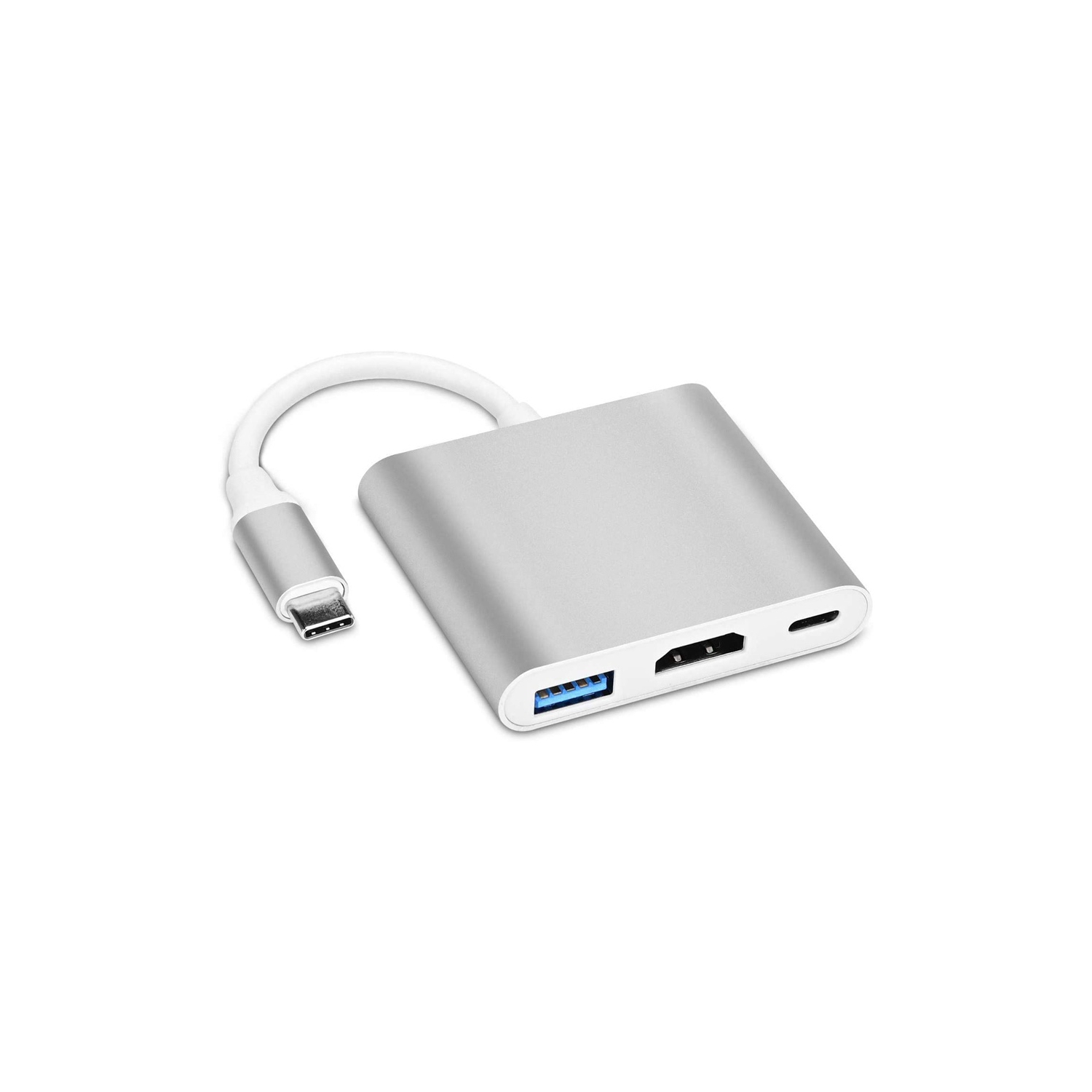 axGear Adaptateur de concentrateur de charge USB 3.1 Type C vers HDMI USB 3.0 Convertisseur USB-C pour Macbook