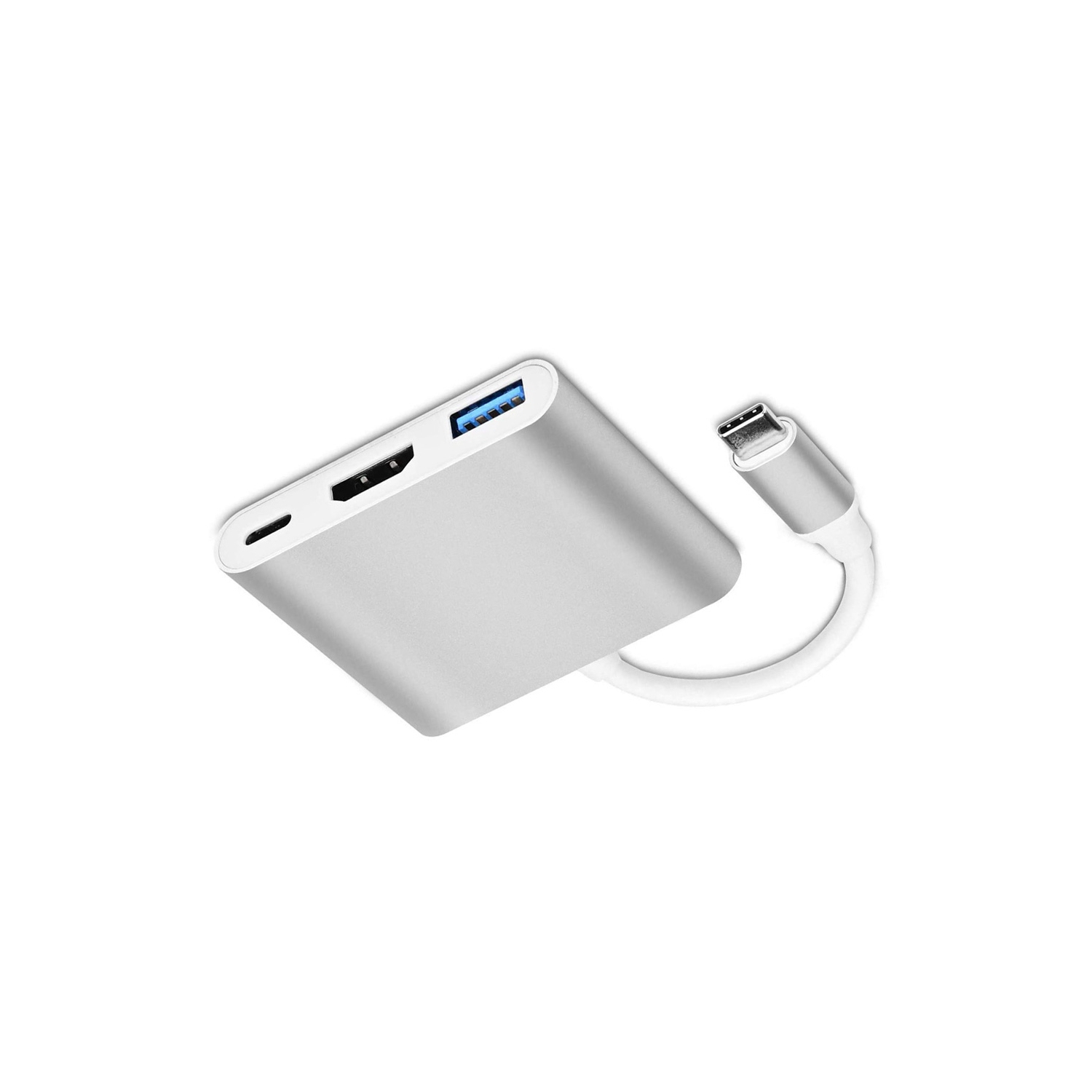 axGear Adaptateur de concentrateur de charge USB 3.1 Type C vers HDMI USB 3.0 Convertisseur USB-C pour Macbook