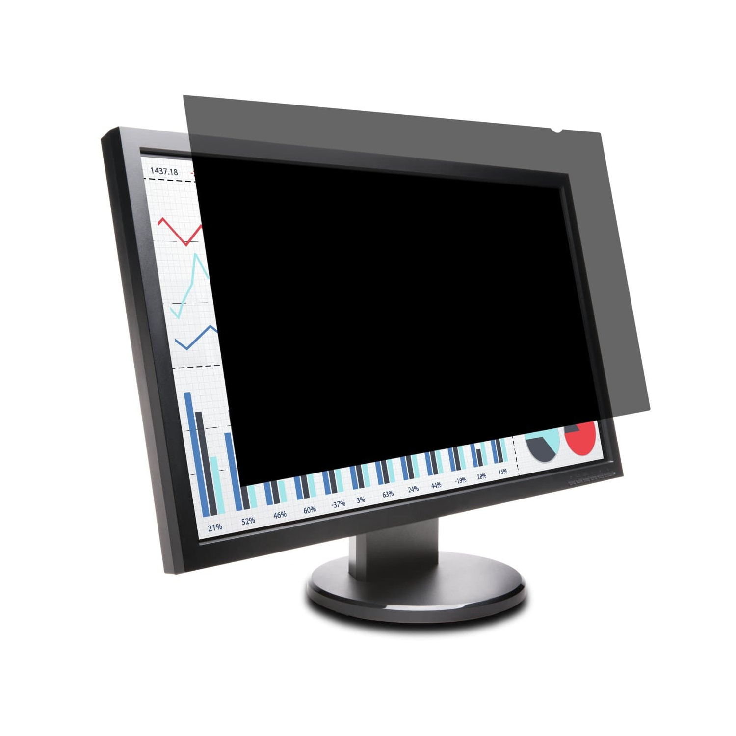 Kensington Privacy Screen for 24” Widescreen Monitors - Black -
