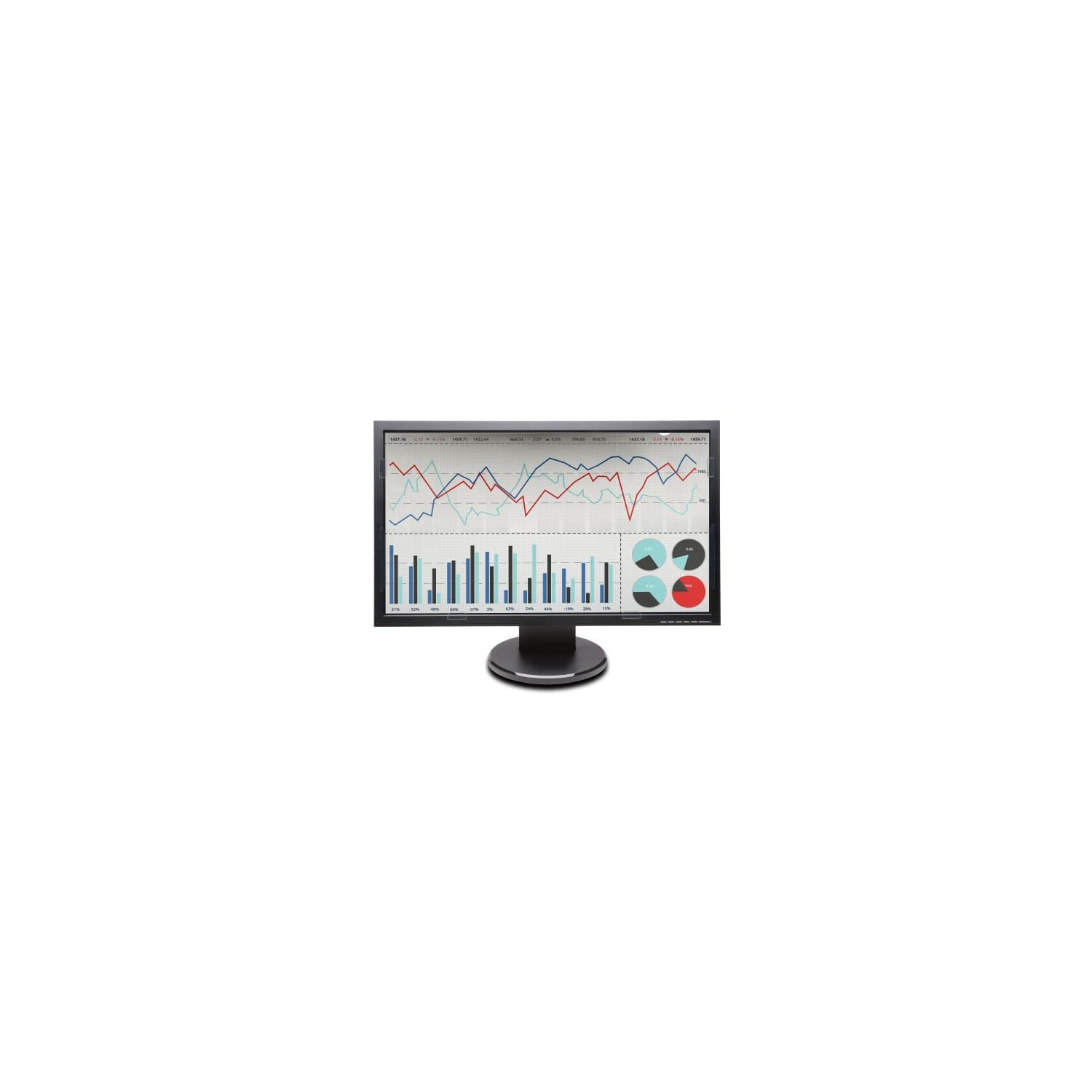 Kensington Privacy Screen for 24” Widescreen Monitors - Black -