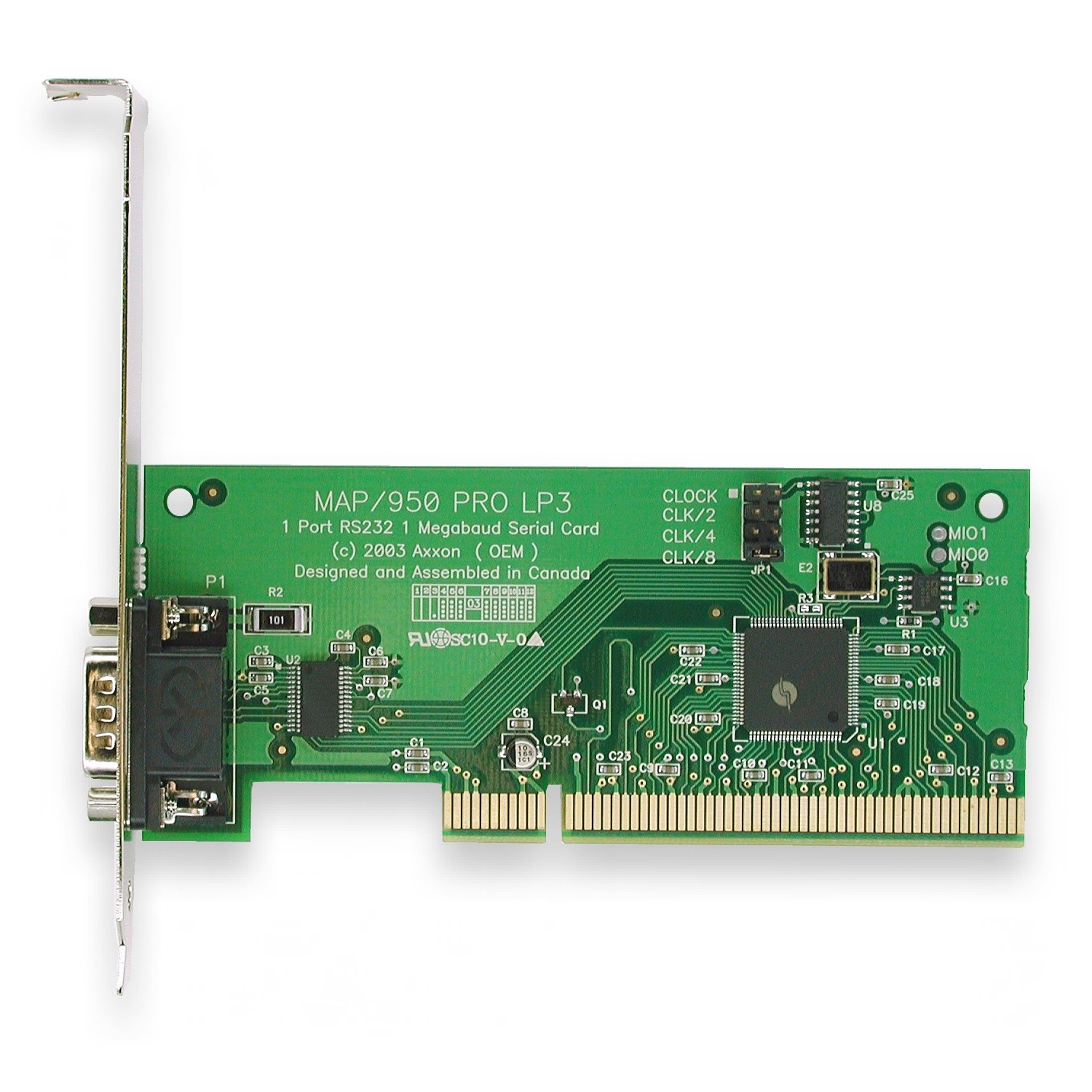 Axxon LF560KB PCI-X 1 Port RS232 Serial Card Adapter