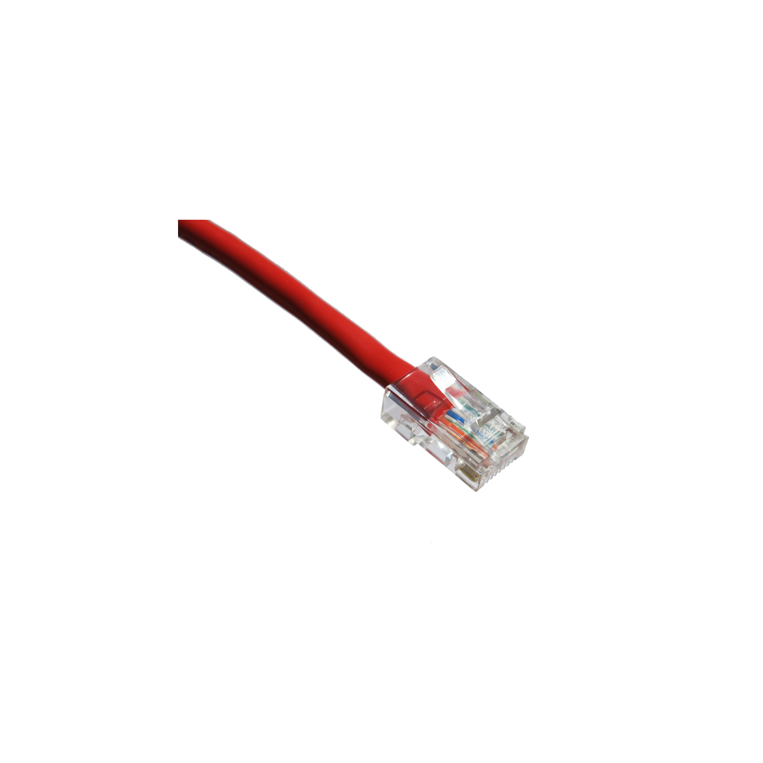Axiom Memory 1ft Cat6 550mhz Non-Booted Patch Cable - Red -
