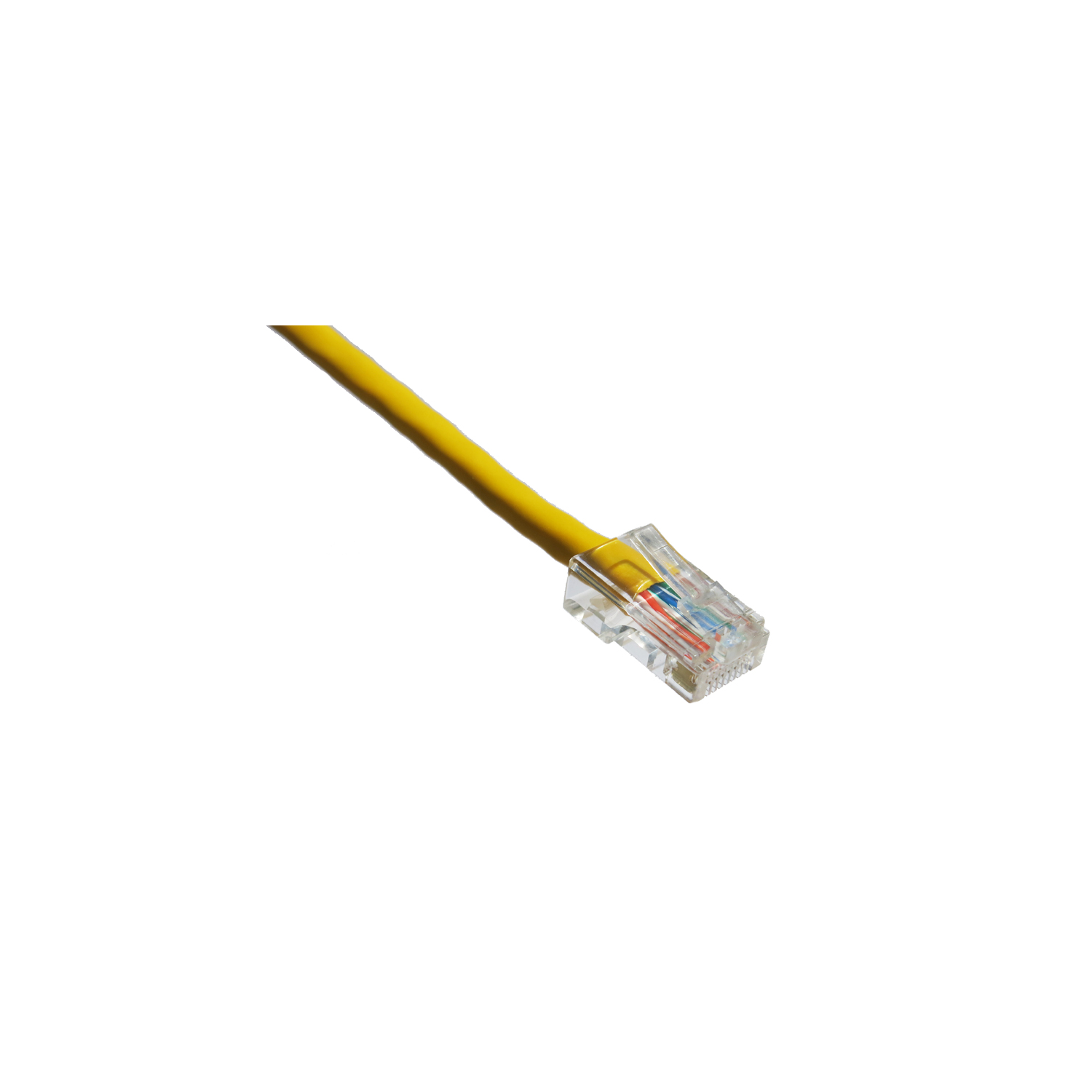 Câble de raccordement Cat6 550 mhz de 3 pi d’Axiom - Jaune -
