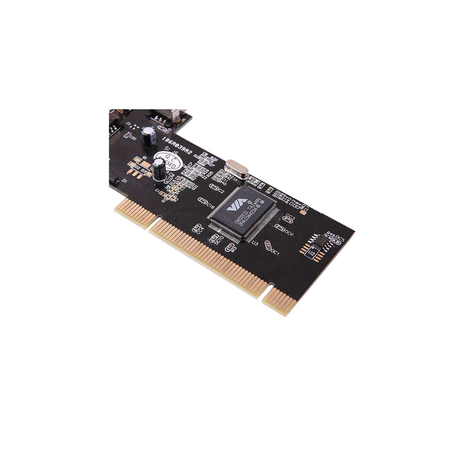 axGear Carte PCI haute vitesse IEEE 1394 Firewire 4/6 broches 4 ports pour PC