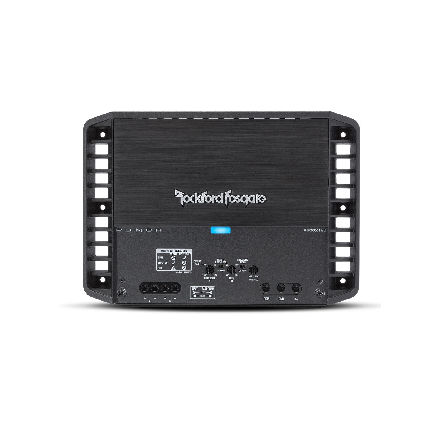 Rockford Fosgate P500X1BD Punch 500 Watt Class-bd Mono Amplifier