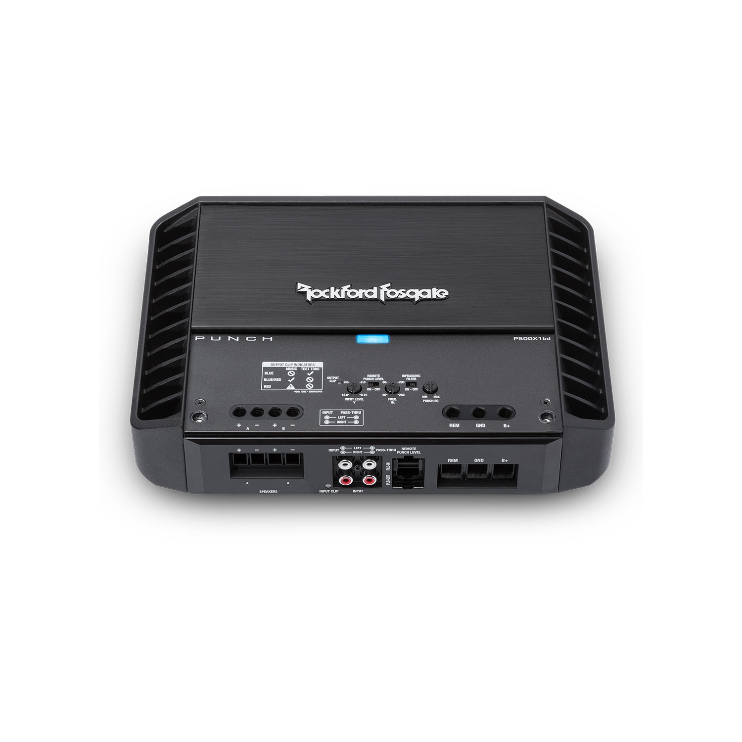 Rockford Fosgate P500X1BD Punch 500 Watt Class-bd Mono Amplifier
