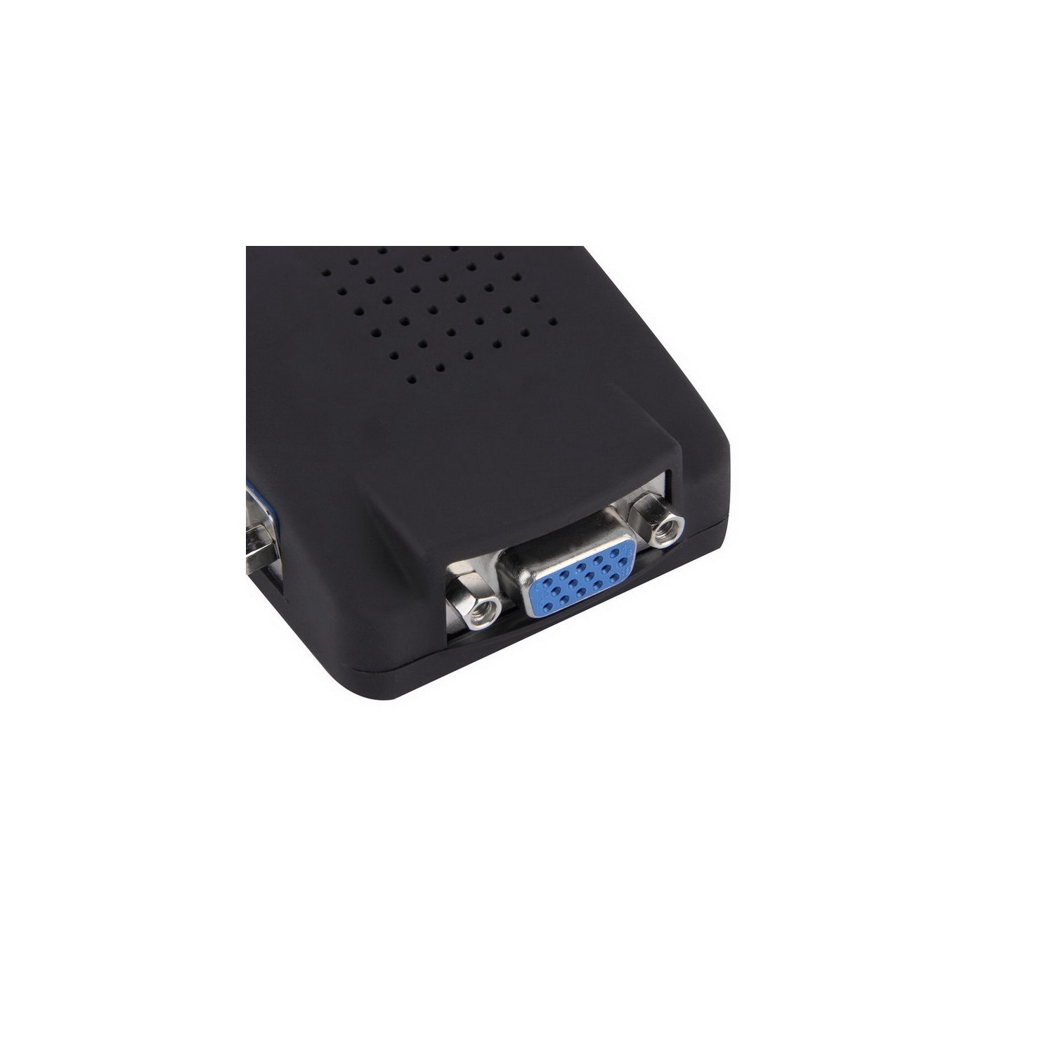 axGear AV RCA Composite S-Video To VGA Converter Adapter WIDE Sc0N