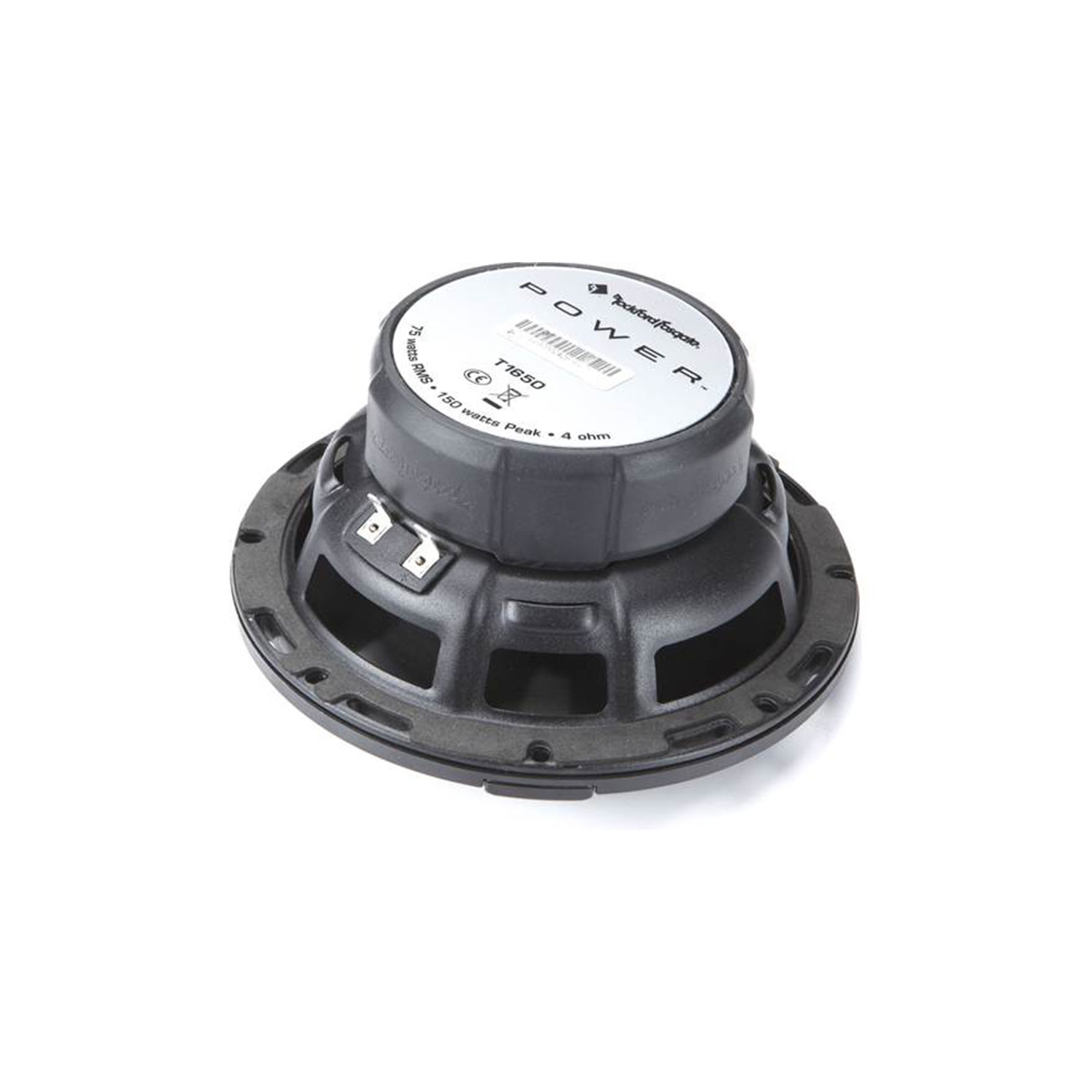 Rockford Fosgate T1650 Power 6.5" 2-Way Full Range Euro Fit Compatible Speaker