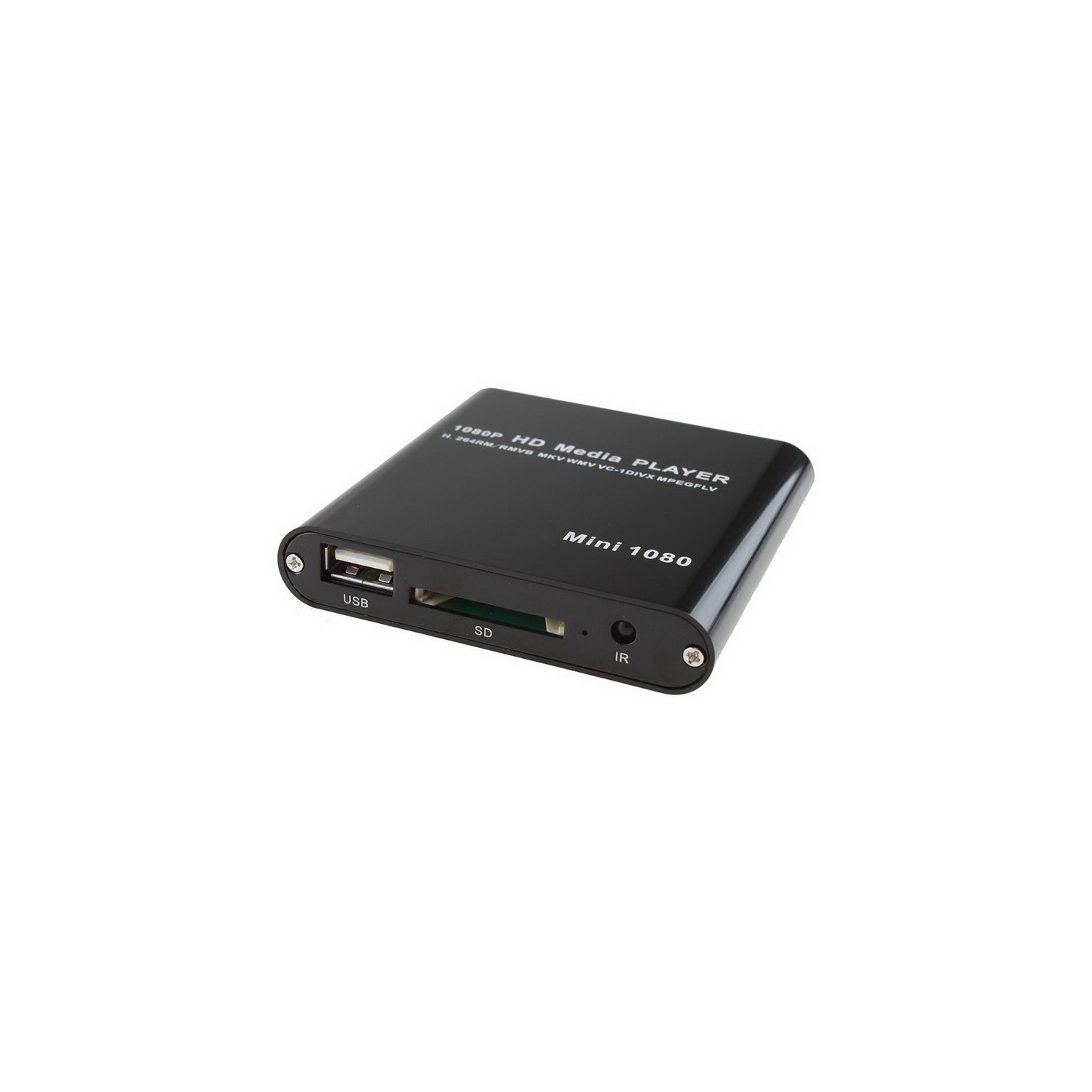 MINI LECTEUR MULTIMÉDIA HDMI 1080P RMVB DIVX AVI MKV USB SD MPEG JPEG MOV SDHC