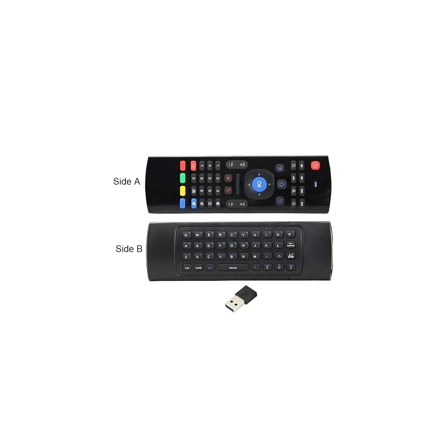 axGear 2.4G Air Mouse Android Box Wireless Remote Control Keyboard MX3 PC