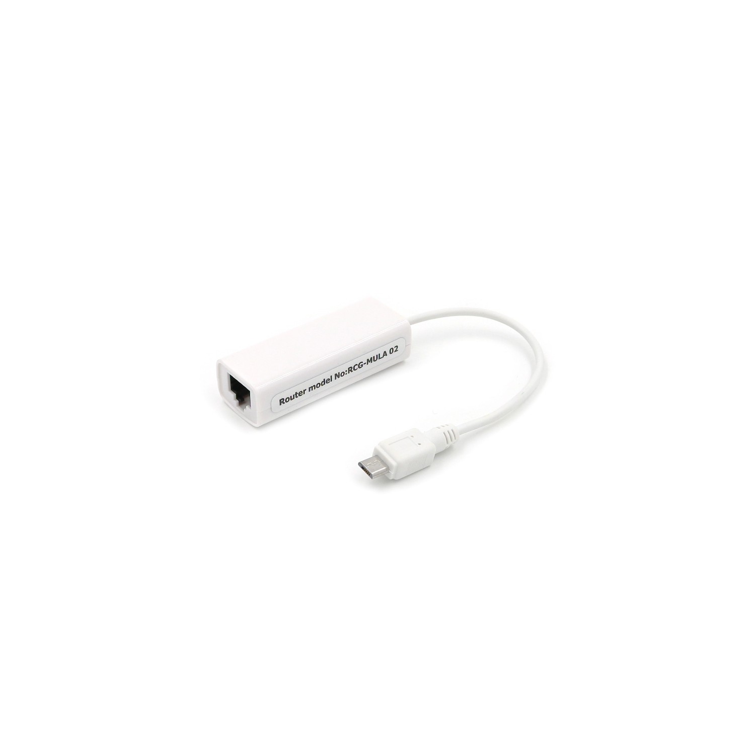 Adaptateur réseau local réseau port Ethernet RJ45 micro USB 2.0 pour tablette Android d’axGear